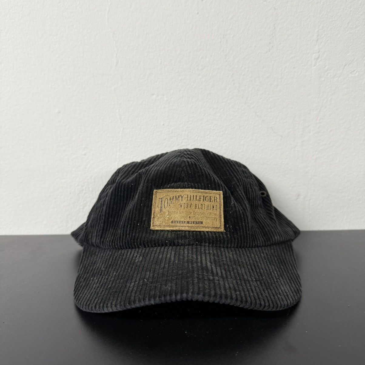 Tommy Hilfiger Vintage Tommy Hilfiger Corduroy Six Panel Hat Size ONE SIZE - 1 Thumbnail