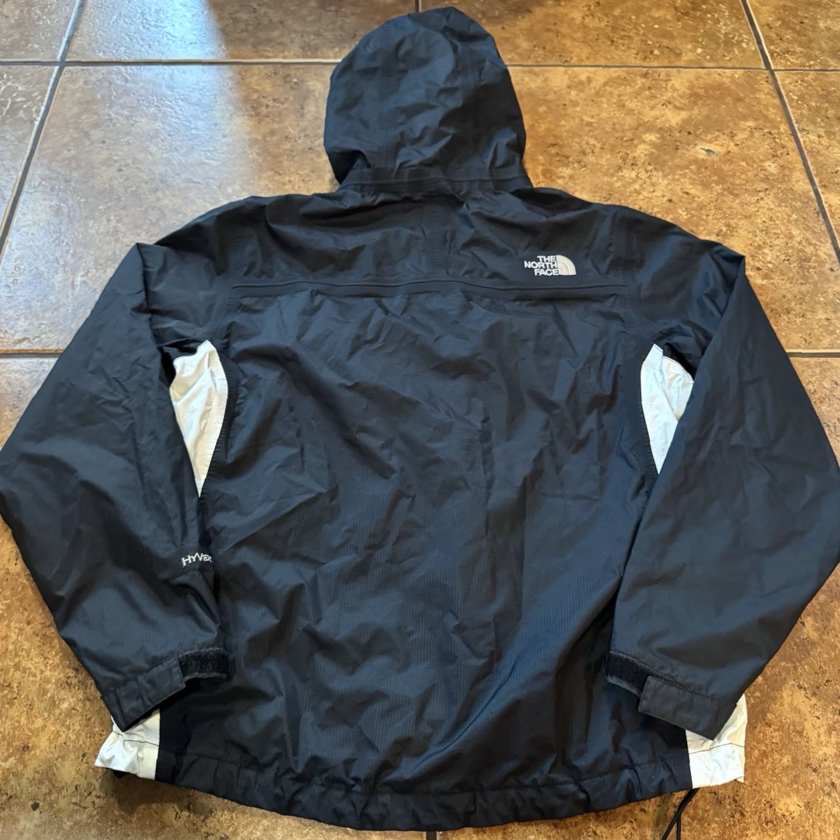 The North Face The North Face Jacket Womens S Black HyVent Full Zip Hooded Nylon Rain Shell Size S / US 4 / IT 40 - 2 Thumbnail