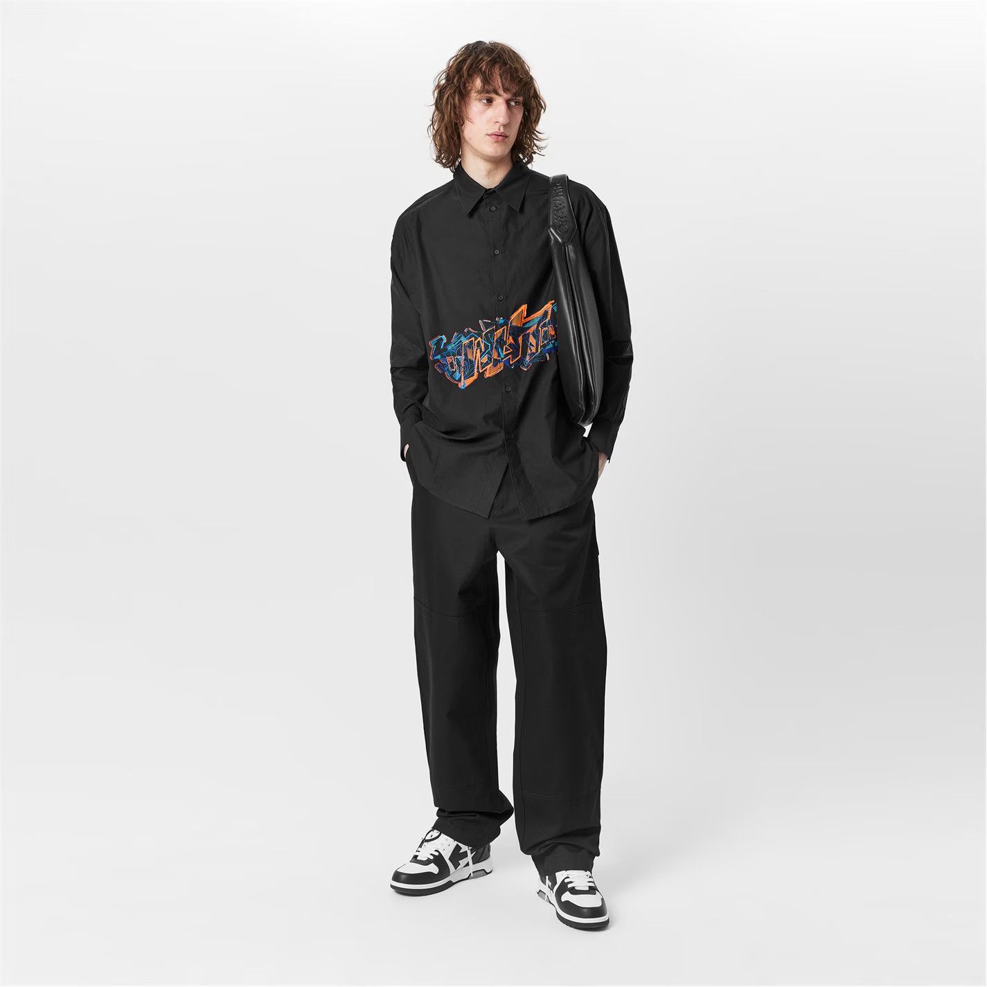 Off-White o1g2r1mq0226 Carpenter Cargo Pocket Trousers In Black Size US 32 / EU 48 - 6 Thumbnail