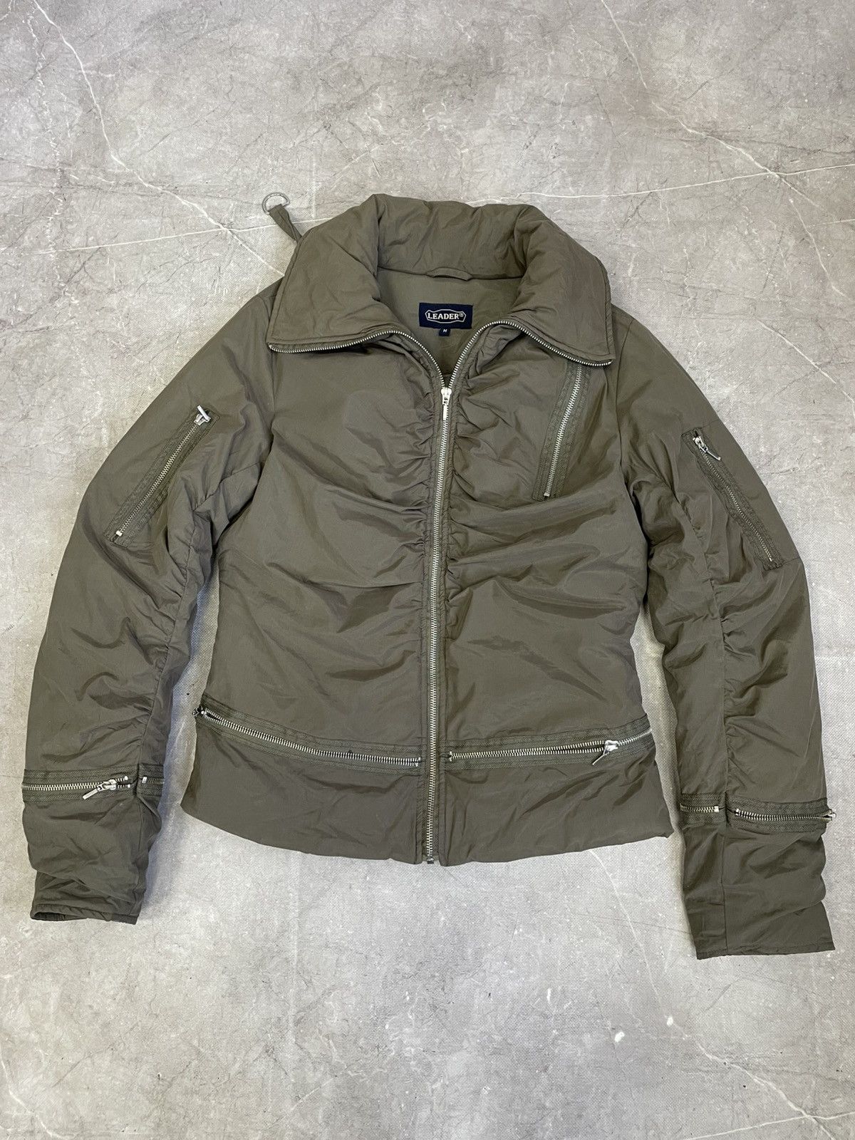 Helmut Lang Bondage cropped bomber jacket y2k helmut lang style y2k Size US M / EU 48-50 / 2 - 1 Thumbnail