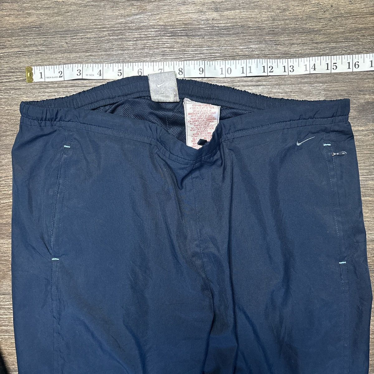 Nike Nike navy blue track pants medium Size US 32 / EU 48 - 3 Thumbnail