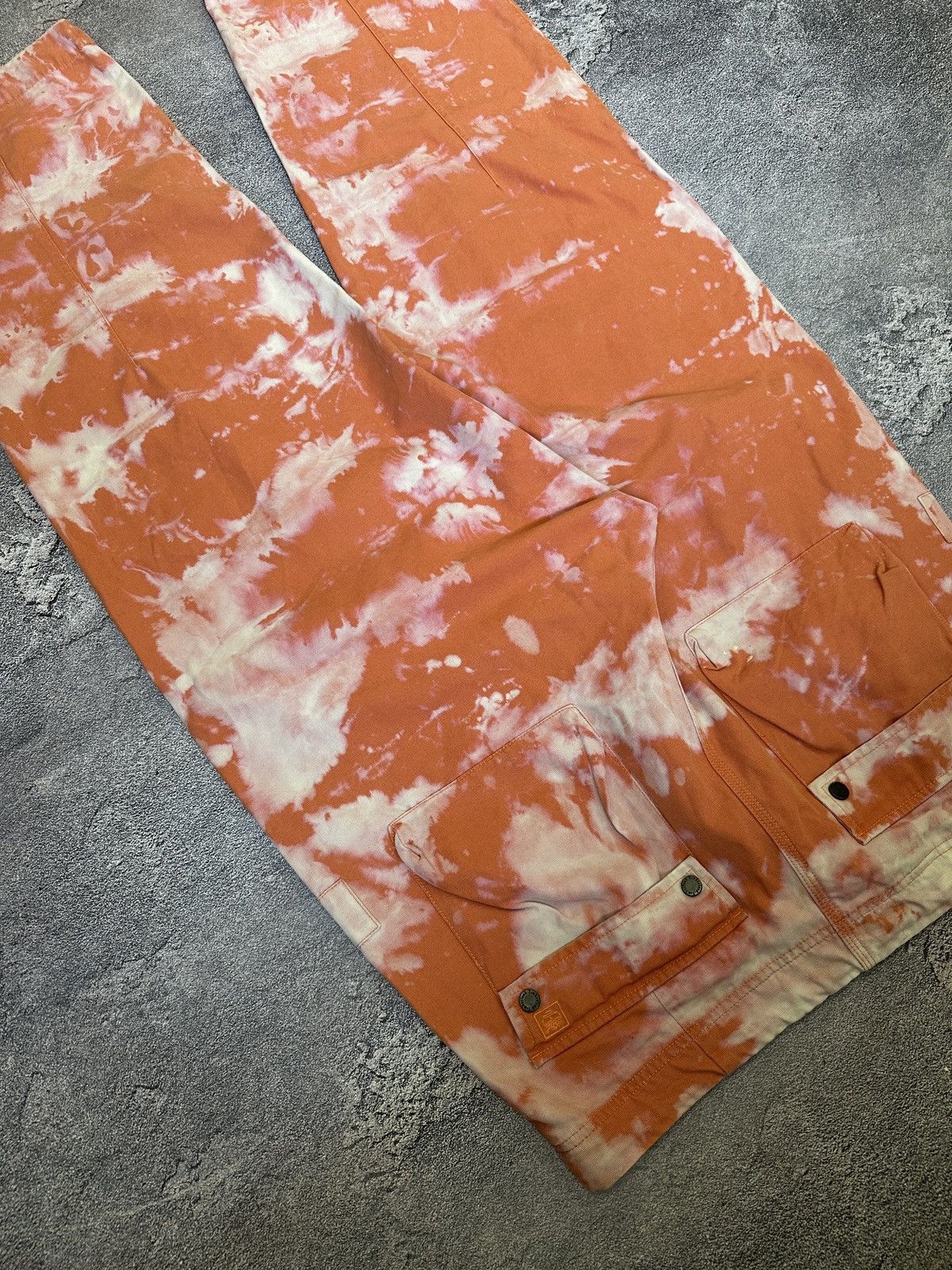 Timberland Vintage 90s Timberland Triple Knee Tie-Dye Baggy Pants 38 Size US 38 / EU 54 - 13 Thumbnail