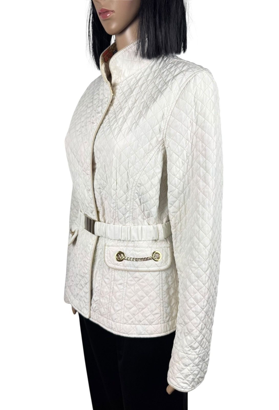 Other J.N.C. Italy Quilted Printed Jacket Reversible size S Size S / US 4 / IT 40 - 10 Thumbnail