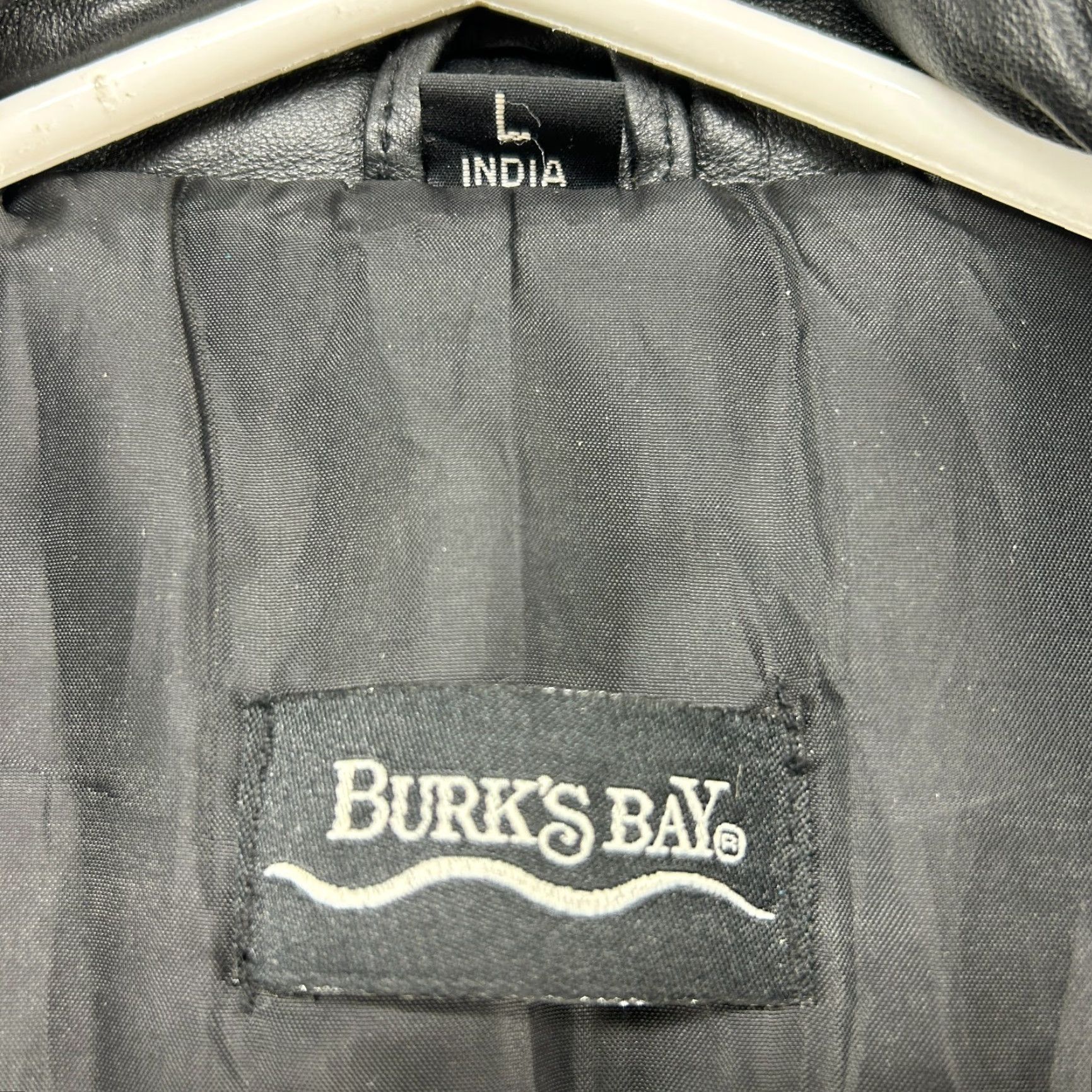 Vintage VINTAGE Burks Bay Leather Jacket Mens L Black Bomber Genuine NRA Life Member 90s Size US L / EU 52-54 / 3 - 7 Thumbnail