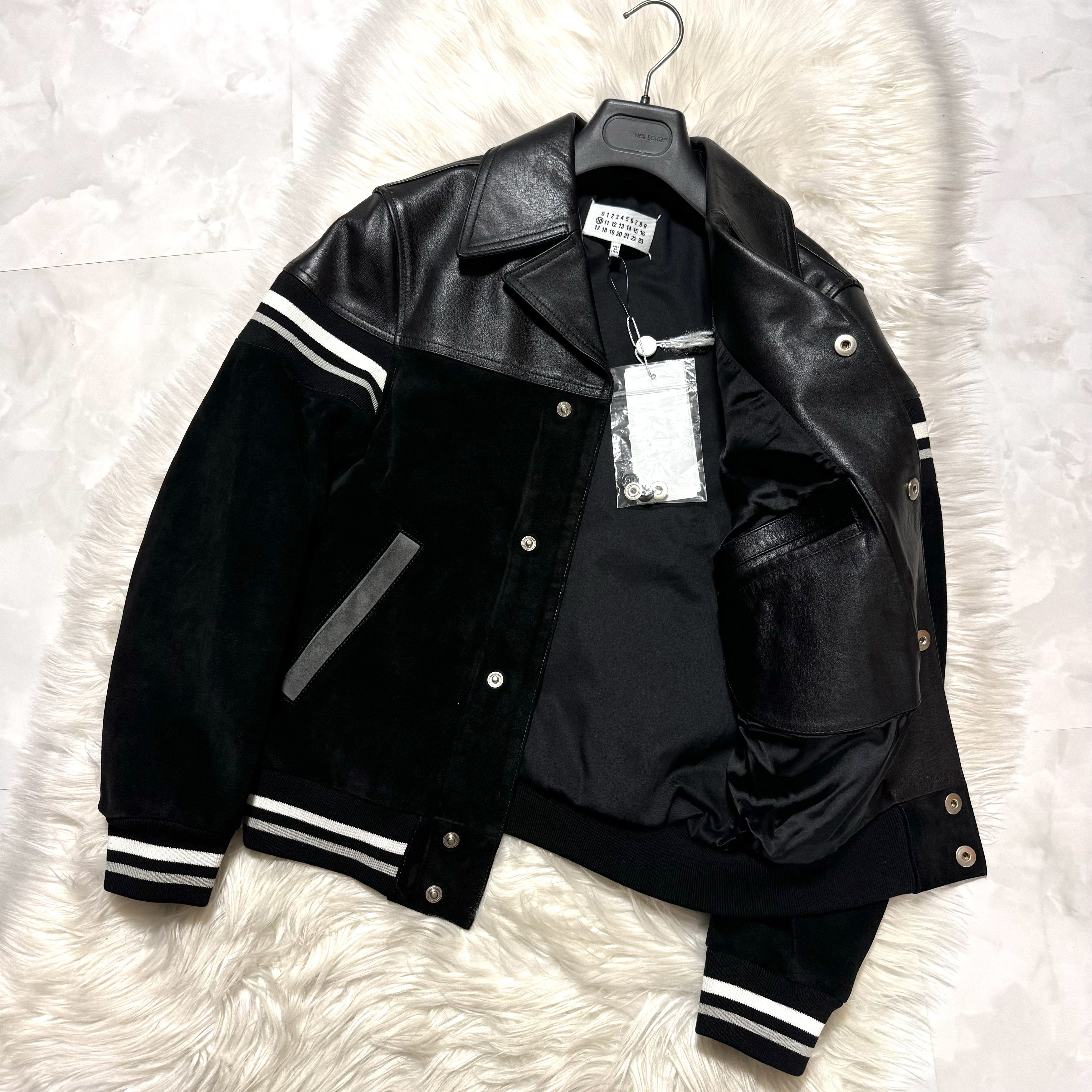 Maison Margiela brand new Maison Margiela No10 suede leather jacket Black Size US S / EU 44-46 / 1 - 7 Thumbnail