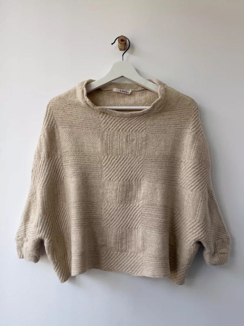 Yohji Yamamoto Yohji Yamamoto Yohji Yamamoto Limi Wool Blend Short Sweate Size US S / EU 44-46 / 1 - 2 Thumbnail