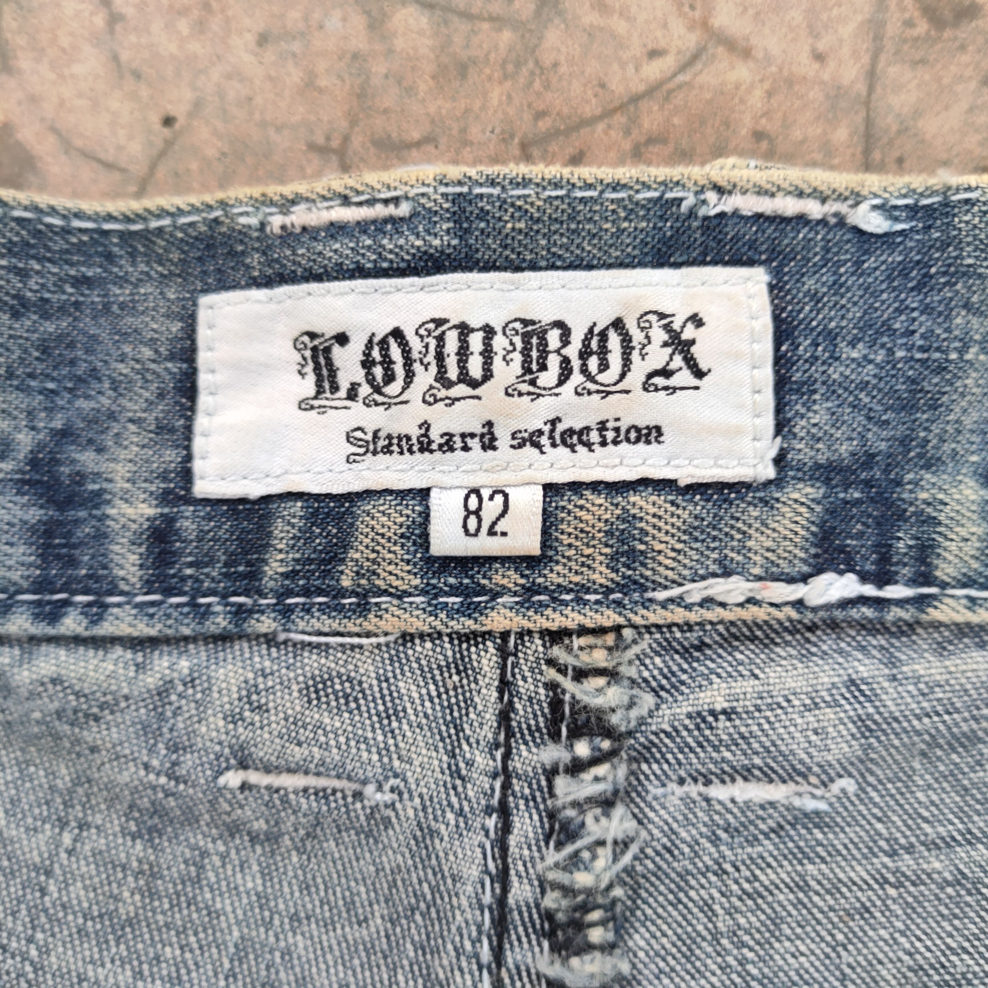 LOWBOX VINTAGE LOWBOX FADED BONDAGE CARGO PANTS Size US 34 / EU 50 - 11 Thumbnail