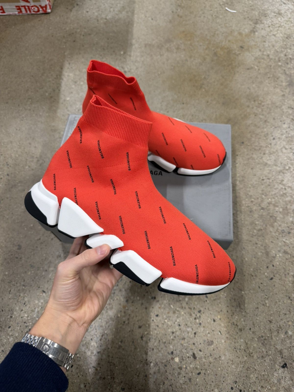 Balenciaga Balenciaga Paris Speed Trainer 2.0 1000$ NEW Size US 11 / EU 44 - 1 Thumbnail