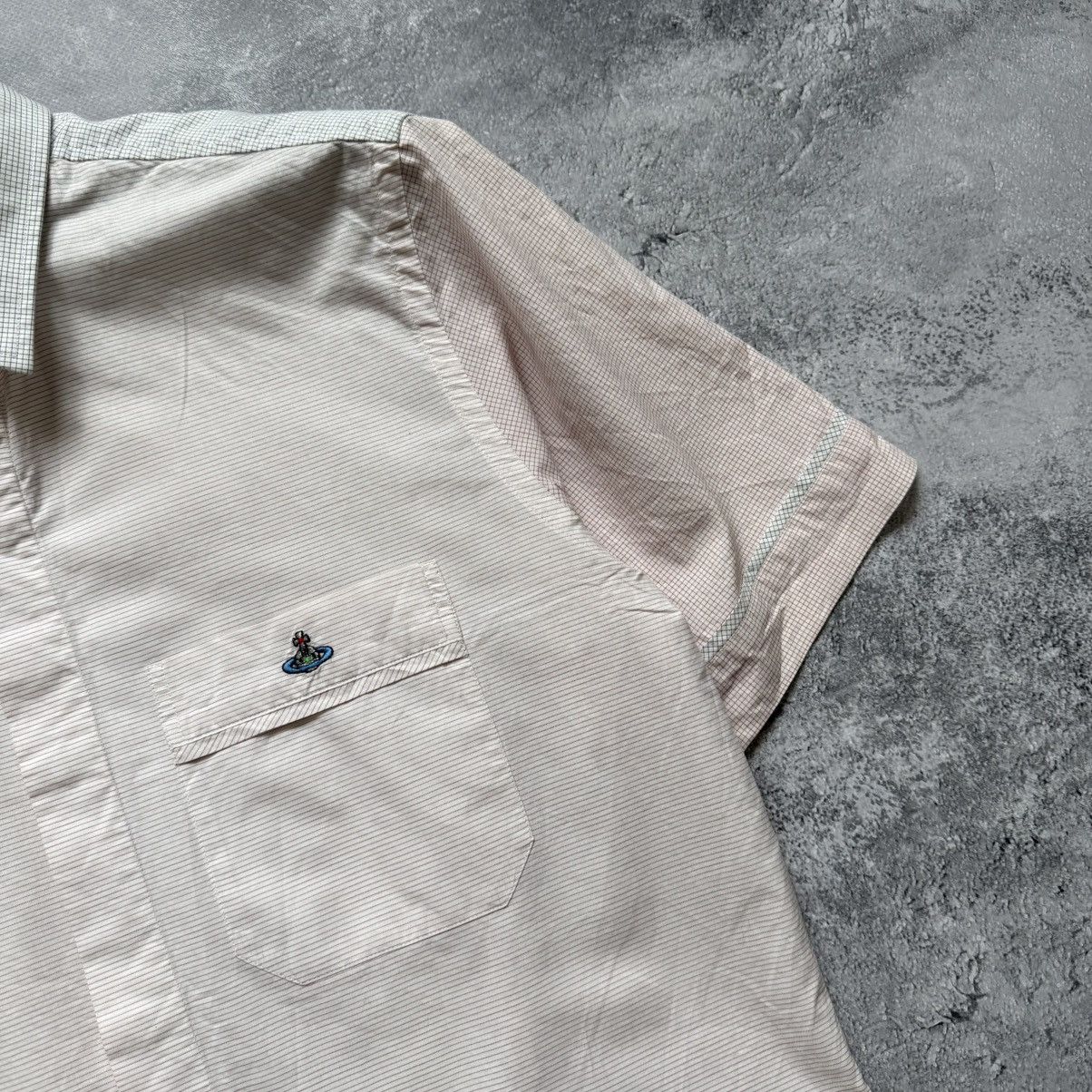 Vivienne Westwood Vivienne Westwood MAN Shirt Button Up Short Sleeve Size US L / EU 52-54 / 3 - 5 Thumbnail