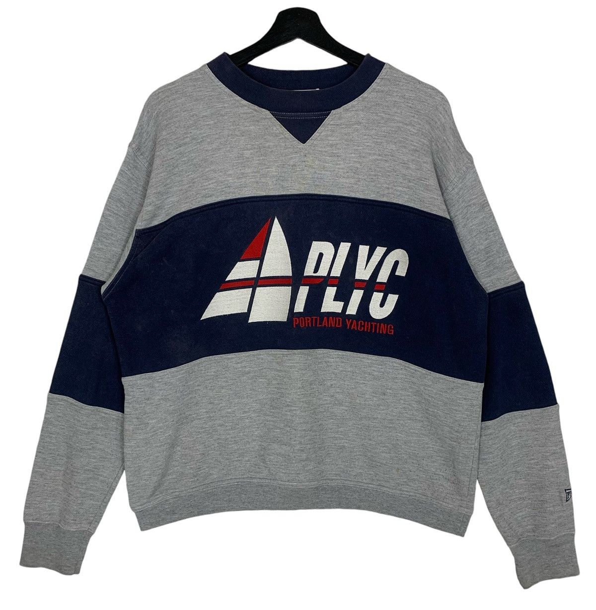 Japanese Brand × Vintage Vintage Port Land Yachting Club Team Japan brand Sweatshirt Size US M / EU 48-50 / 2 - 1 Thumbnail