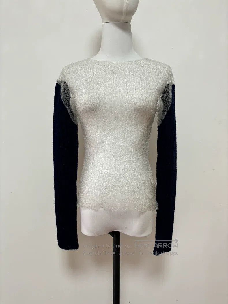 Comme des Garcons Comme Des Garcons Mesh tulle splicing wool perspective lon Size M / US 6-8 / IT 42-44 - 1 Thumbnail