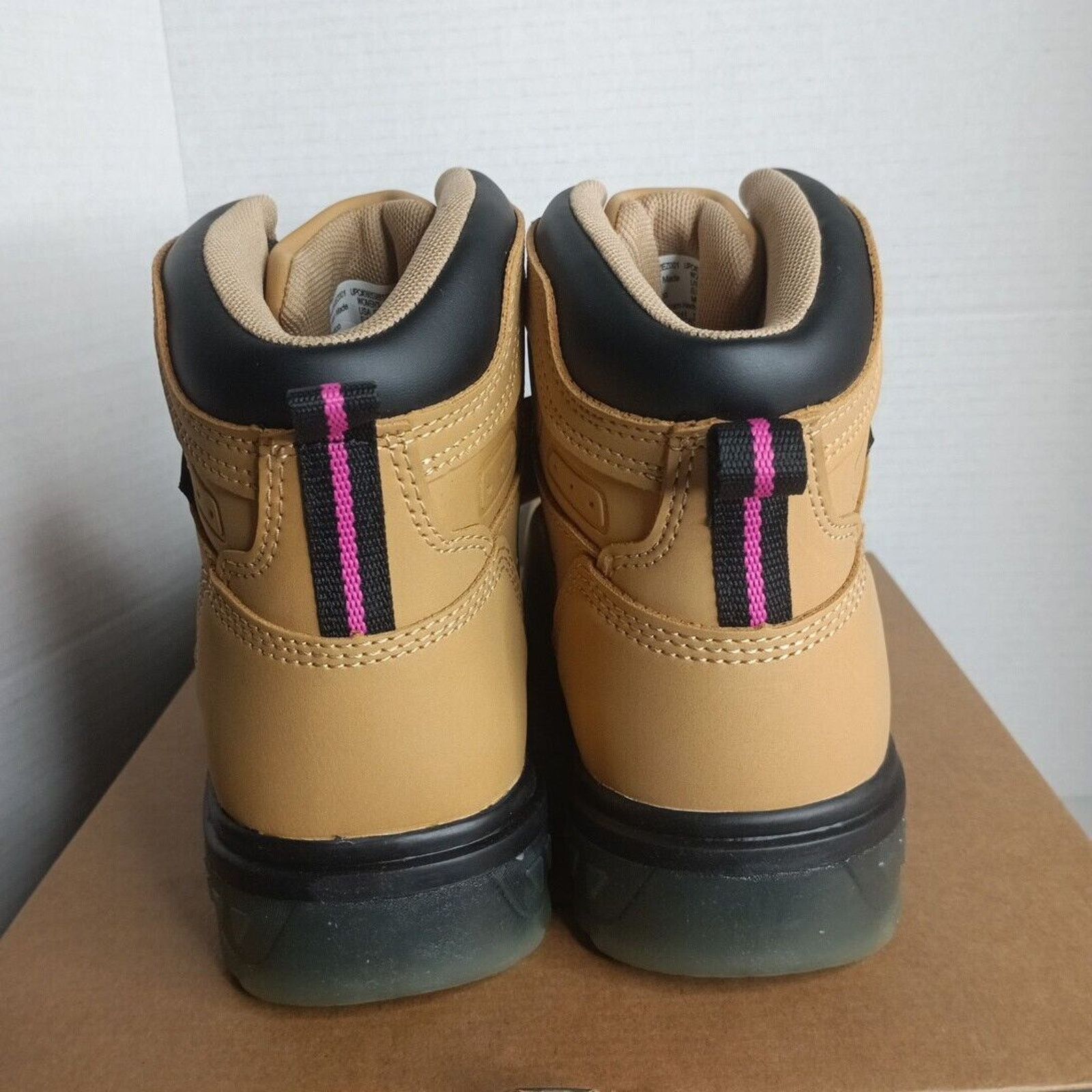 & Other Stories Brahma Womens Combustion Steel Toe Work Boots Size 9.5 Wheat Size US 9.5 / IT 39.5 - 3 Thumbnail
