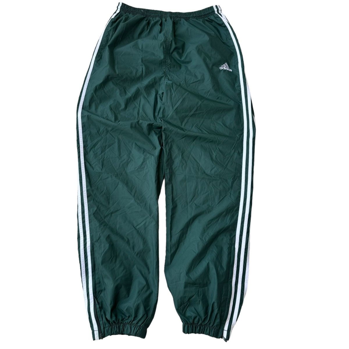 100％本物 × Streetwear × Adidas Vintage Adidas Green Forest 90s パンツ