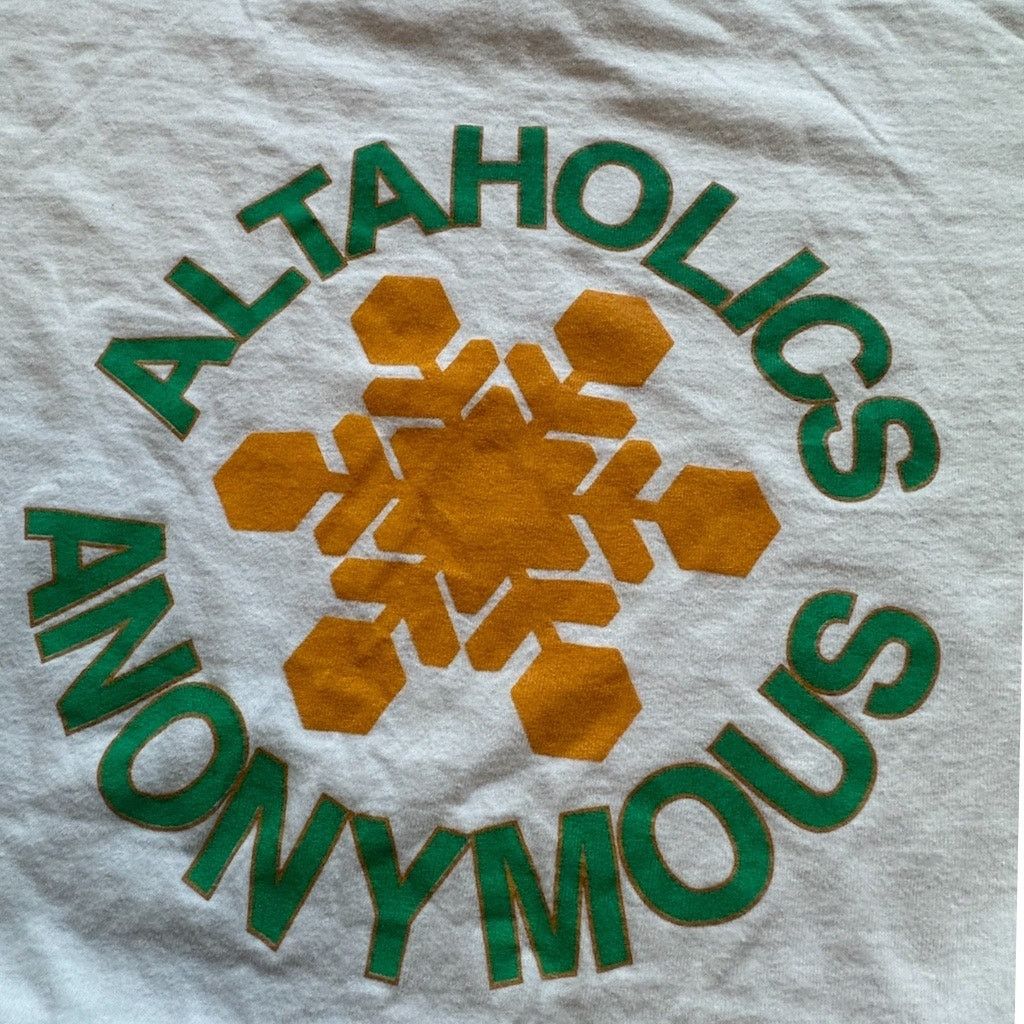 Fruit Of The Loom Vintage M '90s Single Stitch Altaholics Anonymous T-shirt Size US M / EU 48-50 / 2 - 2 Thumbnail
