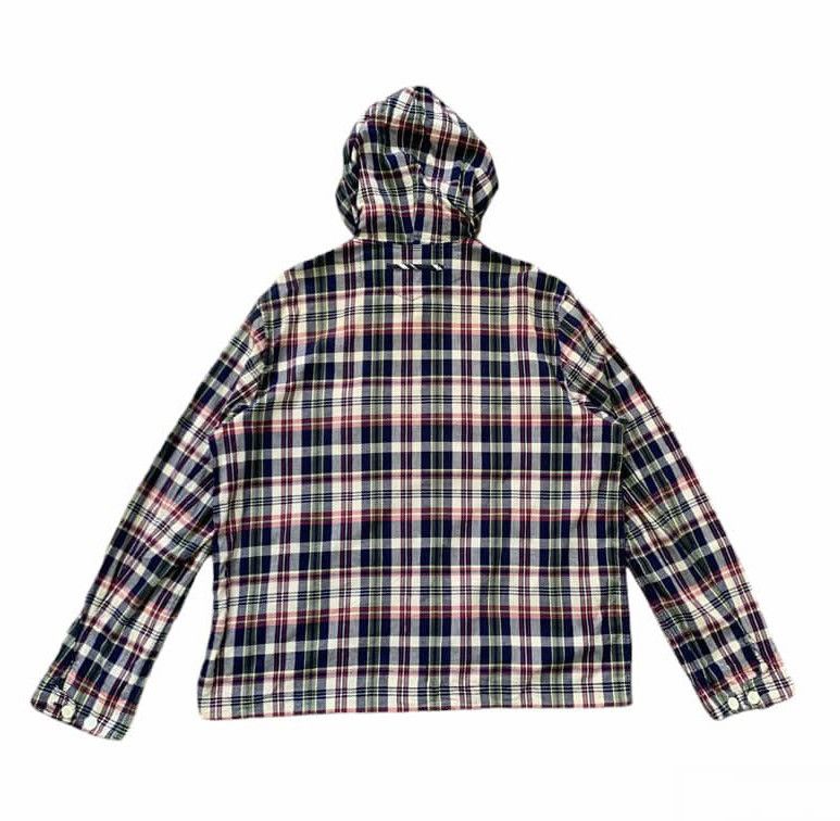 J. Press Vtg Nice Checkered J.Press Jacket Hooded Ideal Zipper Size US L / EU 52-54 / 3 - 2 Thumbnail