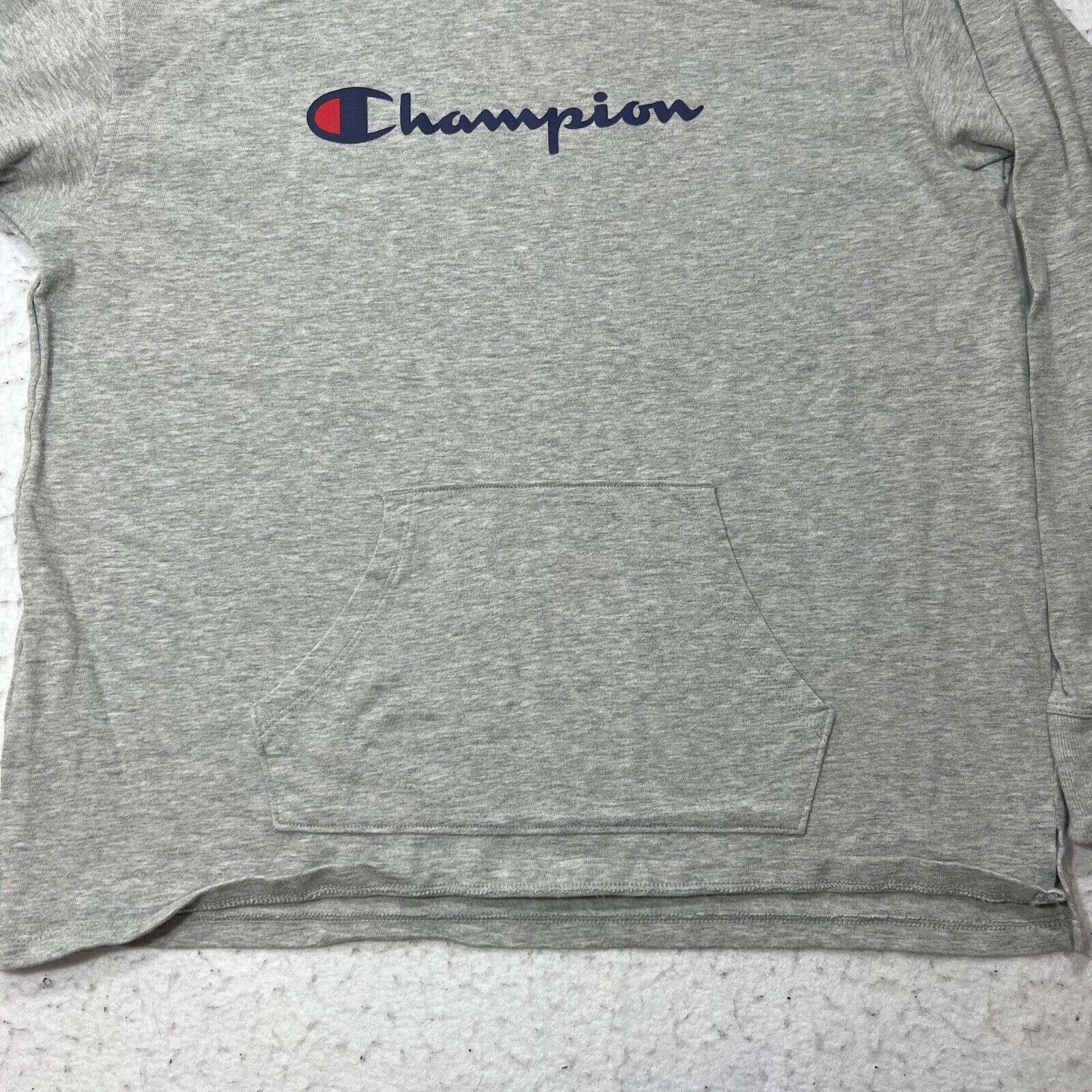 Champion Champion Men's Size Medium Gray Lightweight Hoodie Size US M / EU 48-50 / 2 - 3 Thumbnail