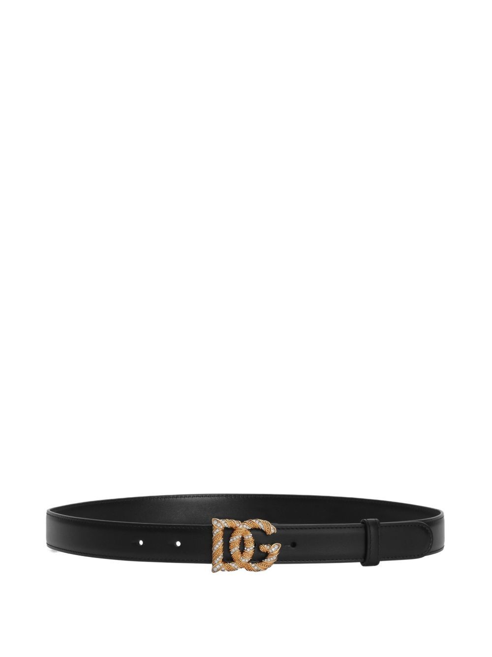 Dolce & Gabbana LEATHER BELT Size ONE SIZE - 1 Thumbnail