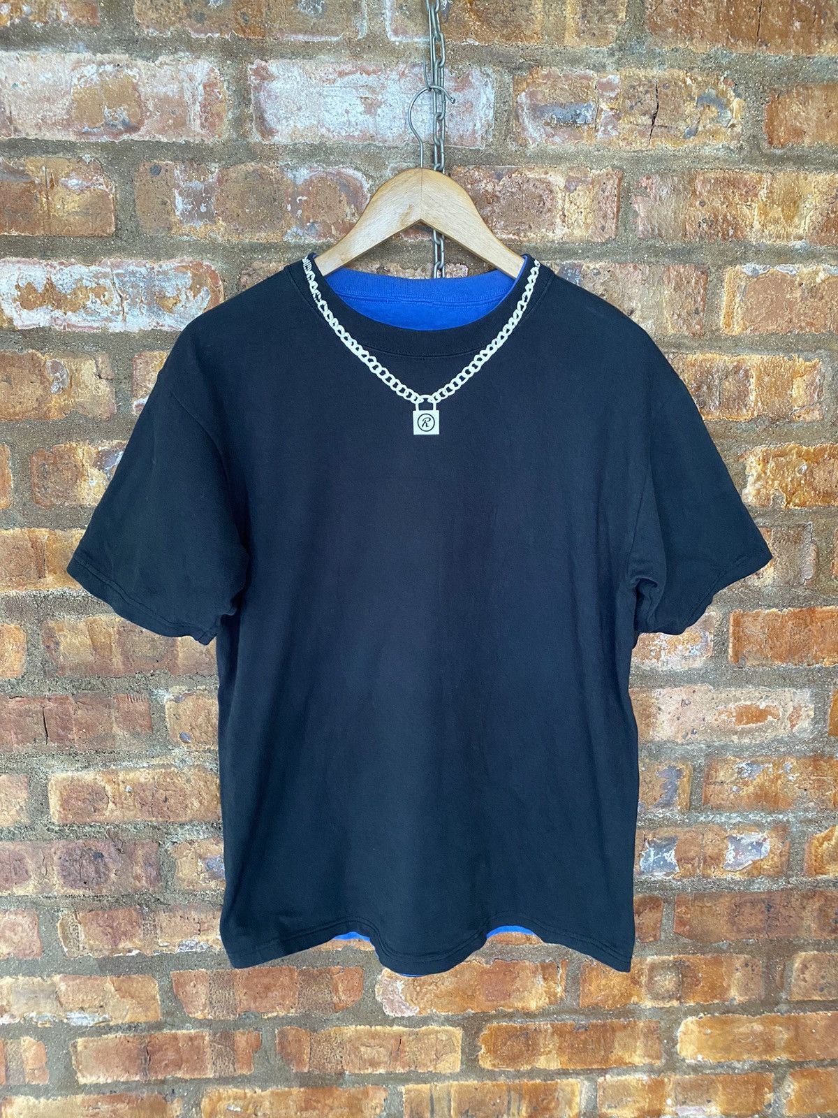 Undercover AW99 UNDERCOVER ''R'' neckless reversible tee Size US M / EU 48-50 / 2 - 2 Thumbnail