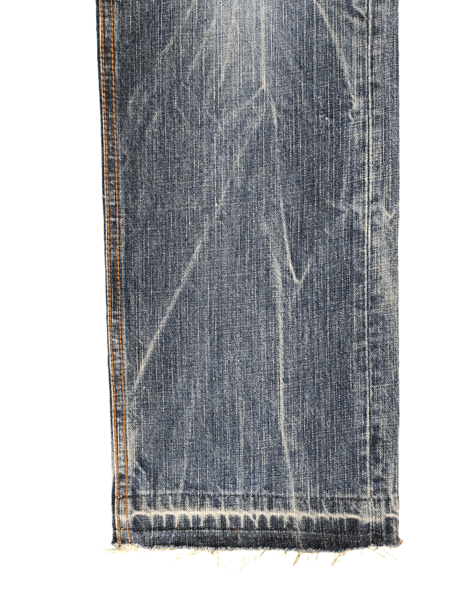 Comme des Garcons × Undercover Vintage Blue Way Japan Clawmark Distress Faded Jeans Size US 32 / EU 48 - 6 Thumbnail