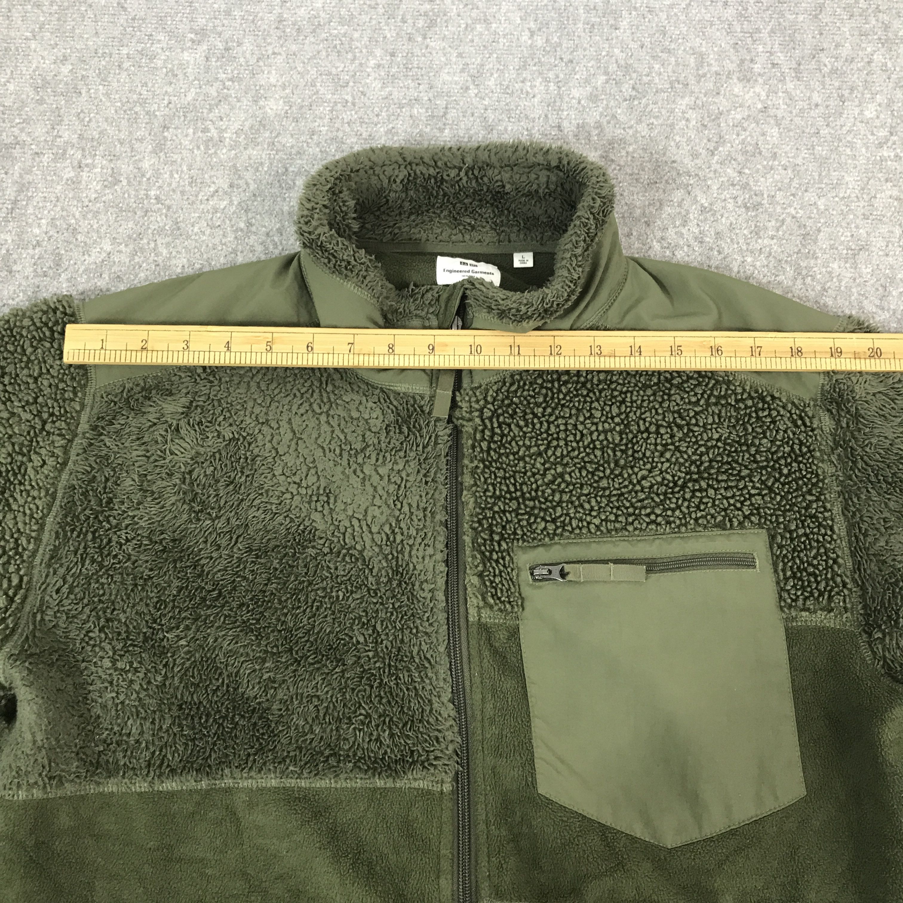 Japanese Brand UNIQLO x engineered garments Zipper Fleece Winter jacket Size US M / EU 48-50 / 2 - 5 Thumbnail