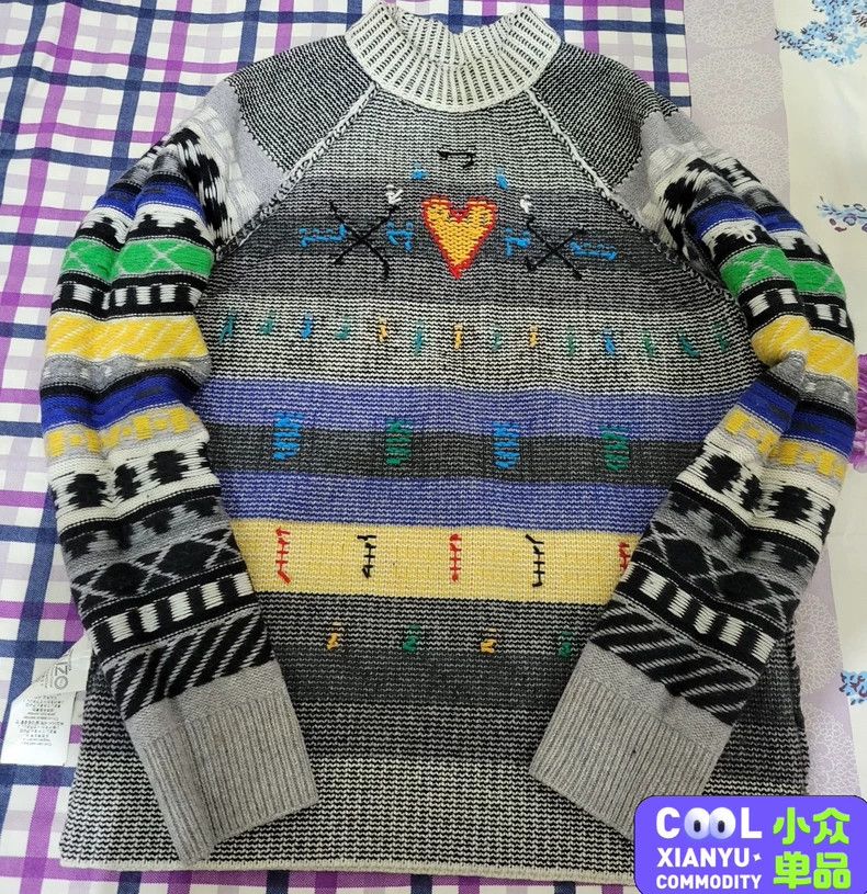 Kenzo KENZO Knitted sweater Size US M / EU 48-50 / 2 - 3 Thumbnail