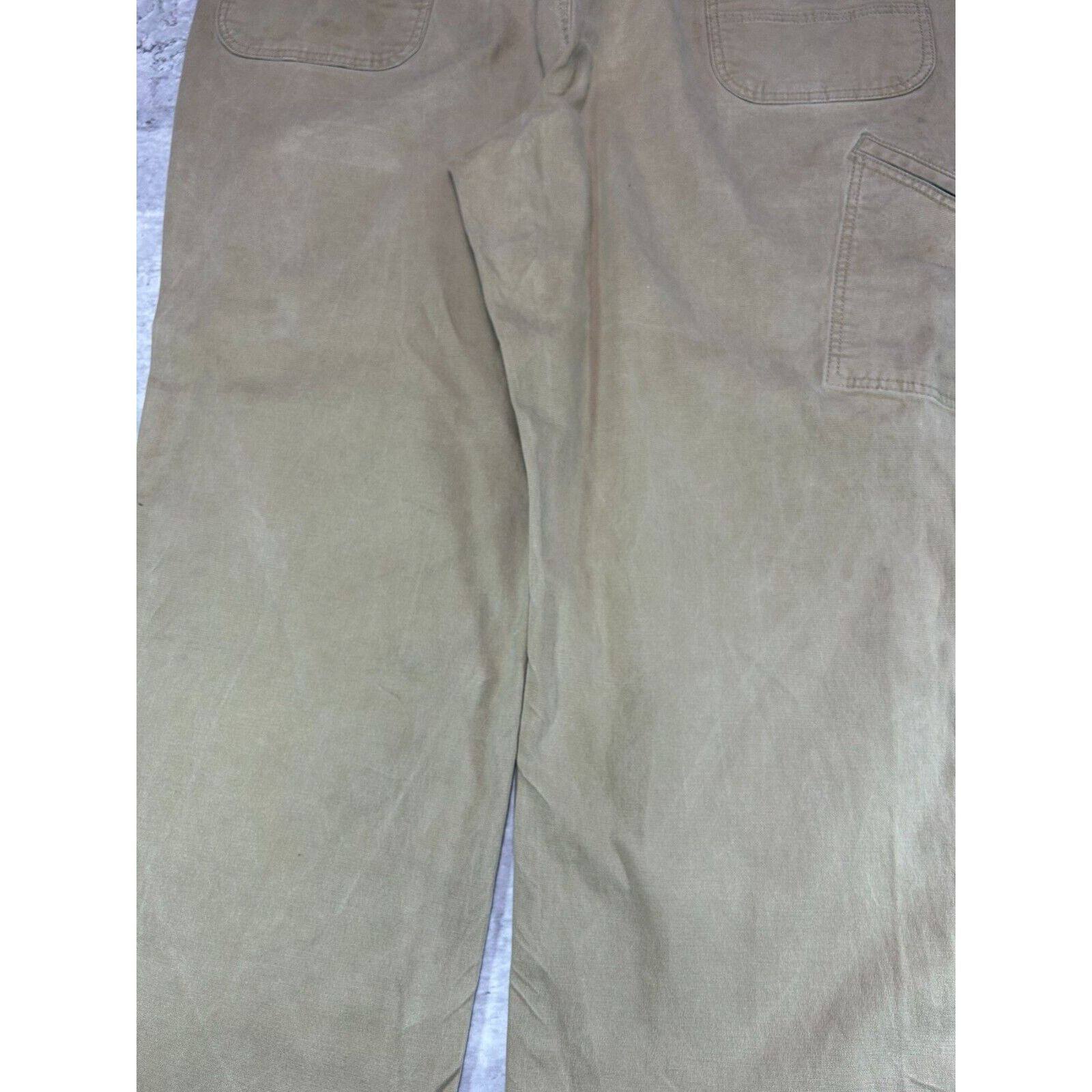 Carhartt Carhartt Relaxed Fit Canvas Workwear Five Pocket Pants Sz 43 Size US 43 - 7 Thumbnail