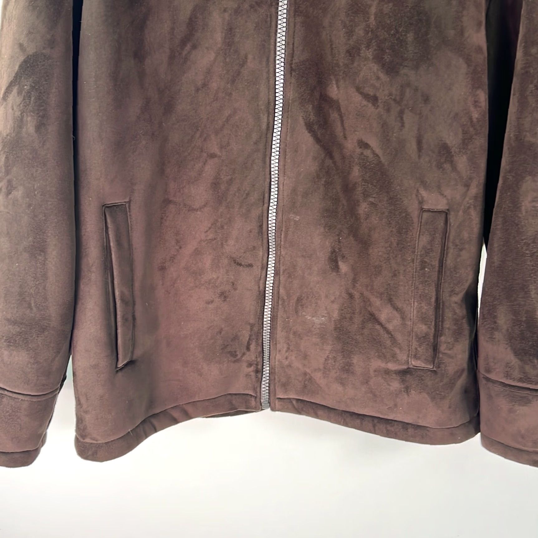 Vintage John Henry Mens Bomber Jacket Long Sleeve Zipper Brown Winter Size M Casual Coat Size US M / EU 48-50 / 2 - 4 Thumbnail