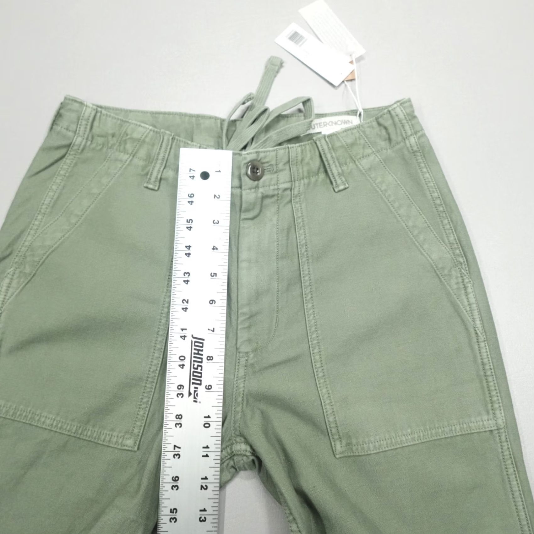 Outerknown Outerknown Field Pants Men's 28x32 Cargo Cotton Green Size US 28 / EU 44 - 7 Thumbnail