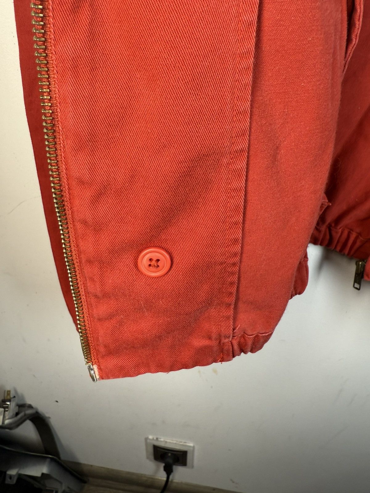 Yves Saint Laurent Cotton YSL Windbreaker Jacket 90s Bomber Zip Up Vintage Size US M / EU 48-50 / 2 - 14 Thumbnail