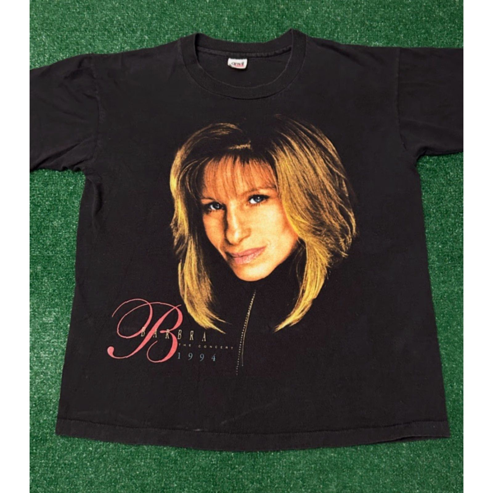 Vintage VINTAGE Barbra Streisand Concert 1994 VTG Shirt Band Tee 1990s L Black Mens T-Shirt 90s Music Vintage Size US L / EU 52-54 / 3 - 3 Thumbnail