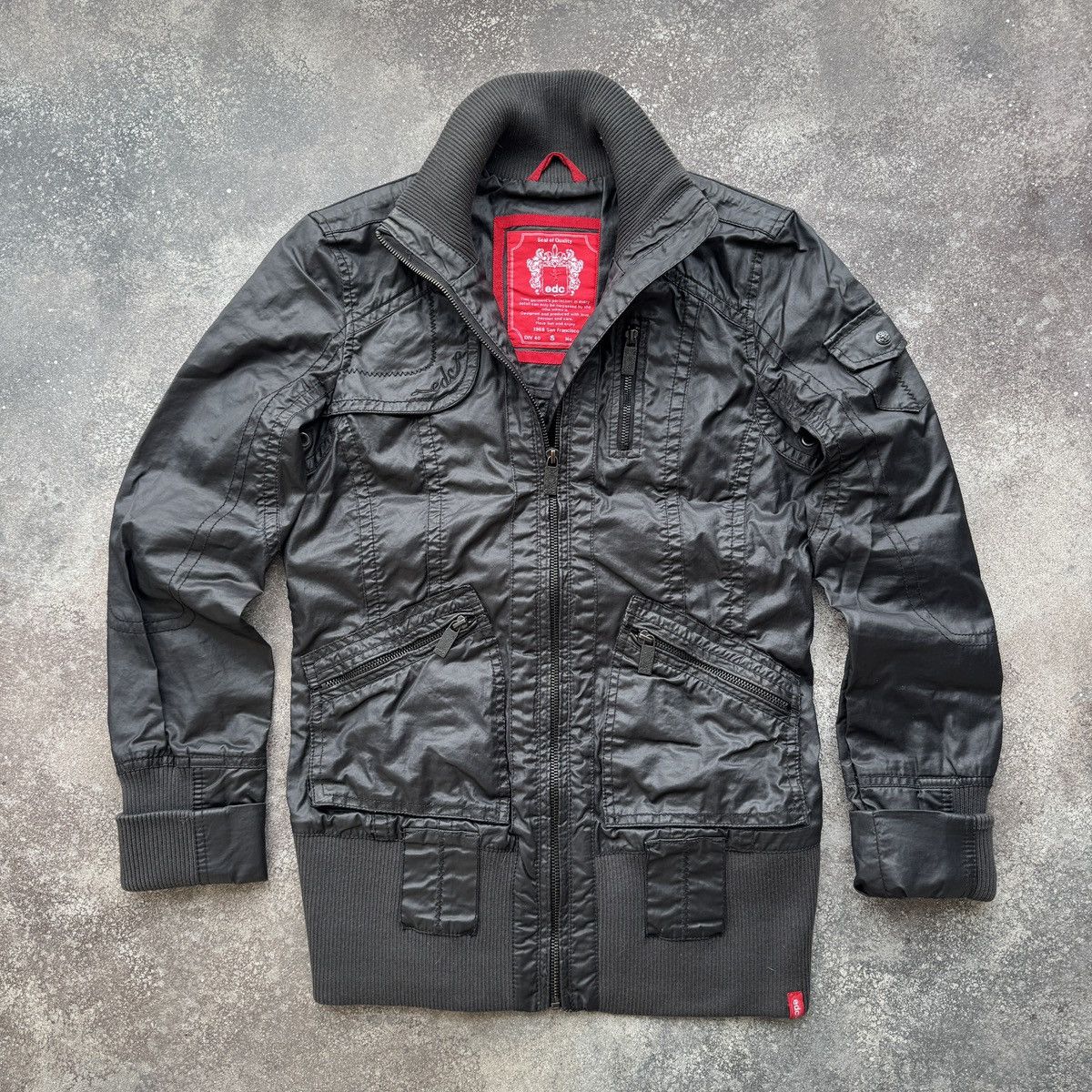 Esprit Vintage Japan Style Y2K Military Utility Jacket