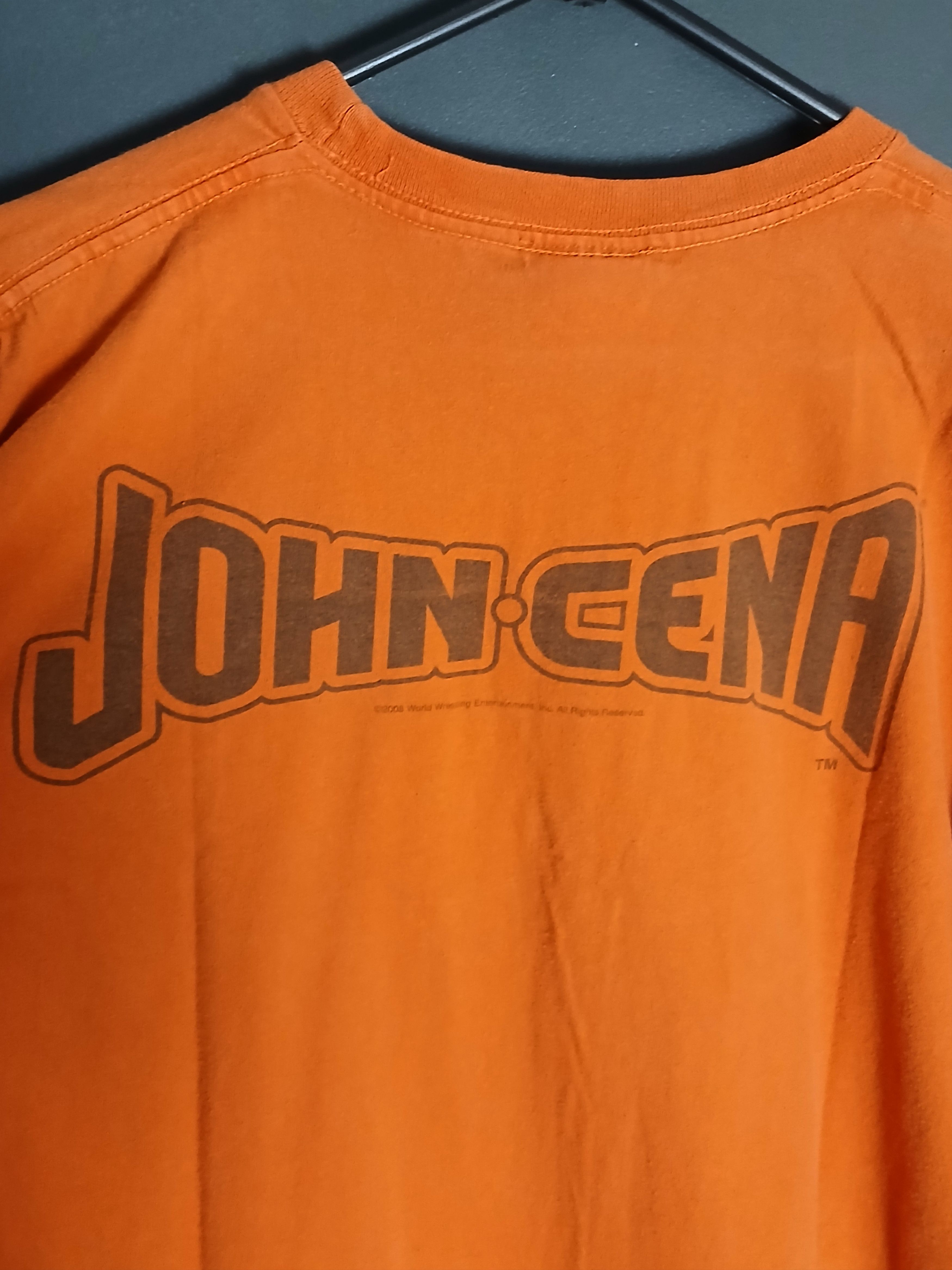 WWE × WWF 2008 WWE John Cena Wrestling T-Shirt Size US M / EU 48-50 / 2 - 4 Thumbnail
