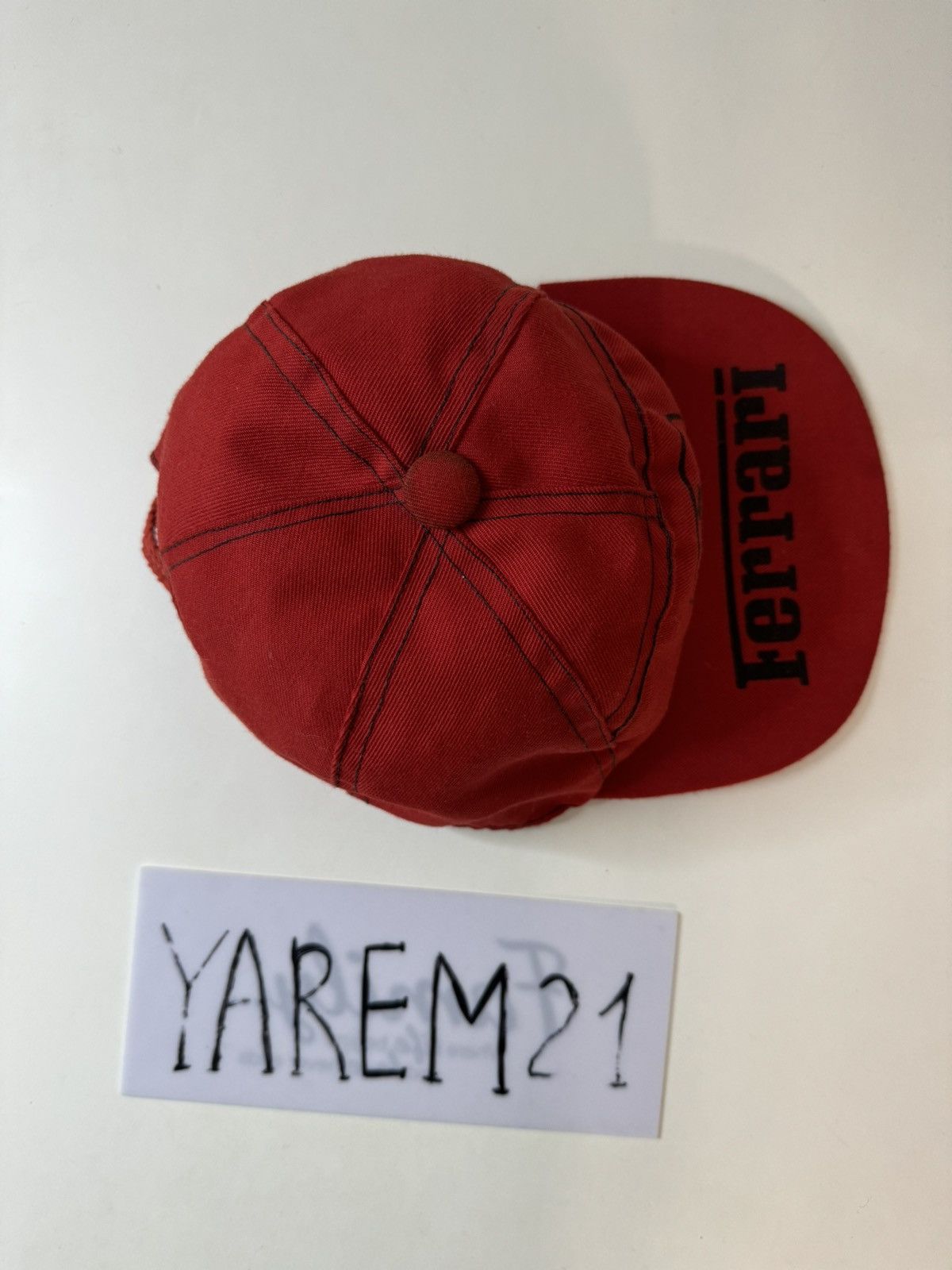 Vintage Ferrari vintage cap hat Size ONE SIZE - 4 Thumbnail