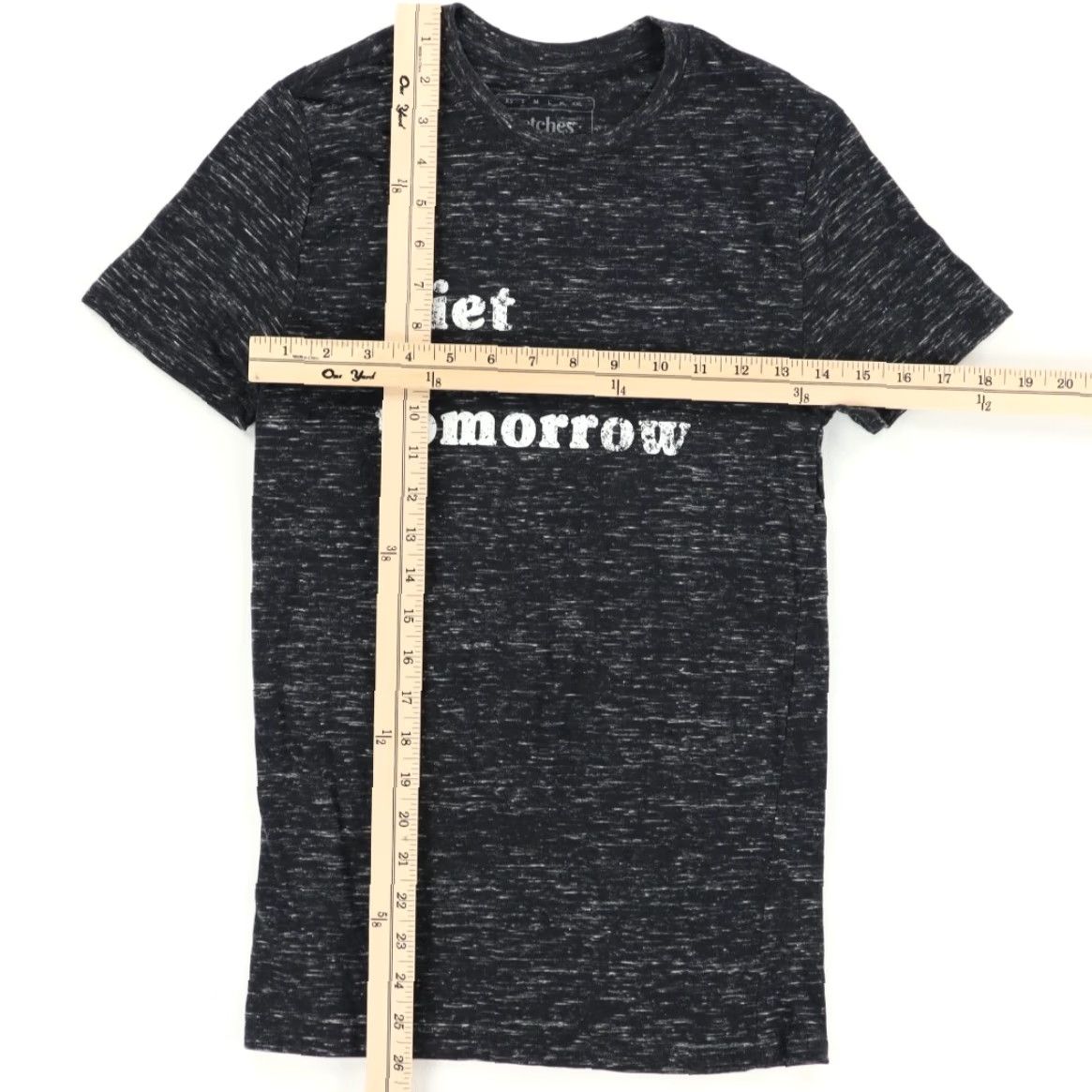Vintage Betches Diet Starts Tomorrow Heather T-Shirt Charcoal Women's S Shirt Women S Charcoal Diet Starts Tomorrow Heather T-Shirt Betches (Vintage? No) Size S / US 4 / IT 40 - 3 Thumbnail