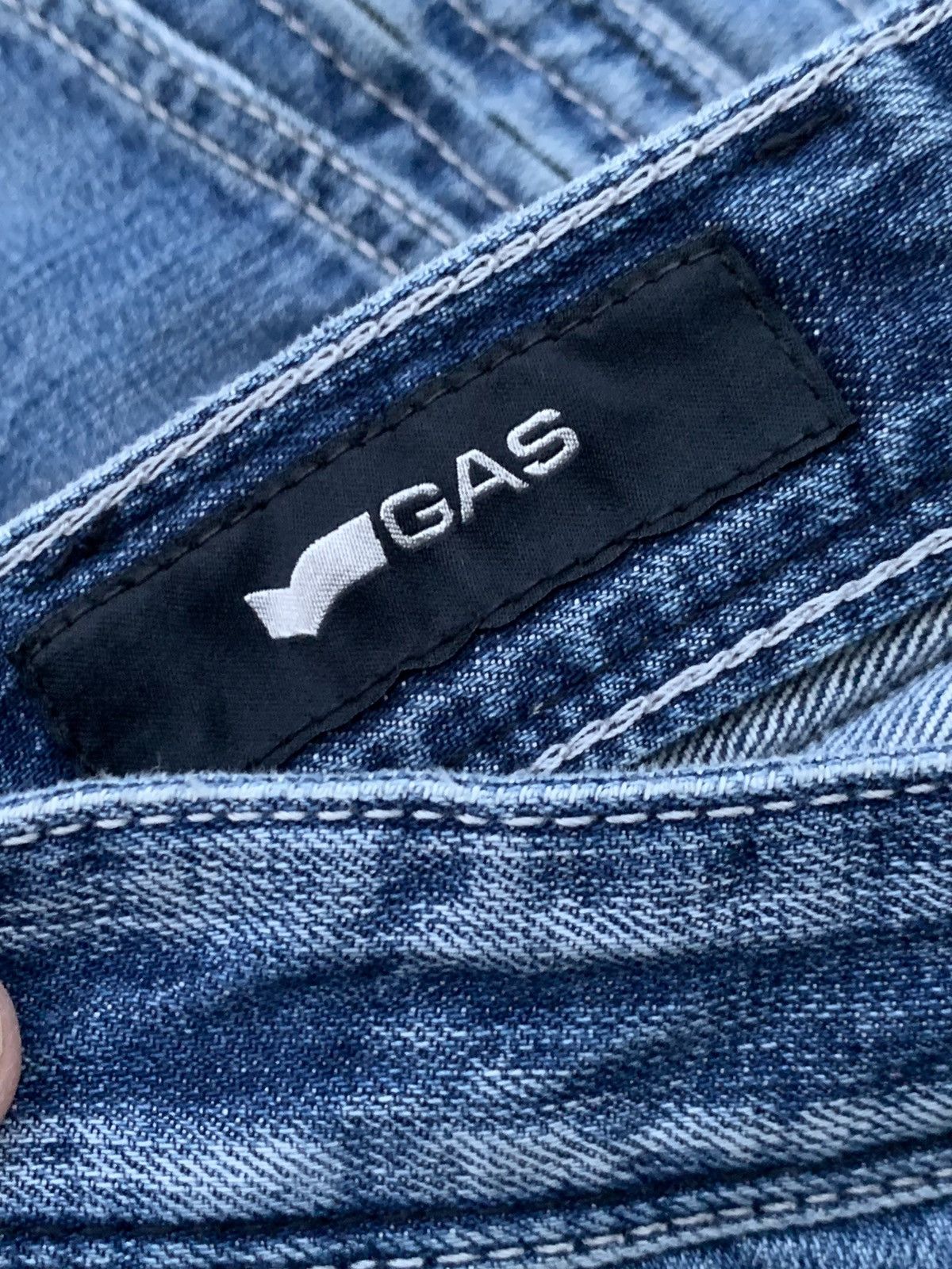 GAS Distressed Gas jeans.made in Italy Size US 32 / EU 48 - 12 Thumbnail