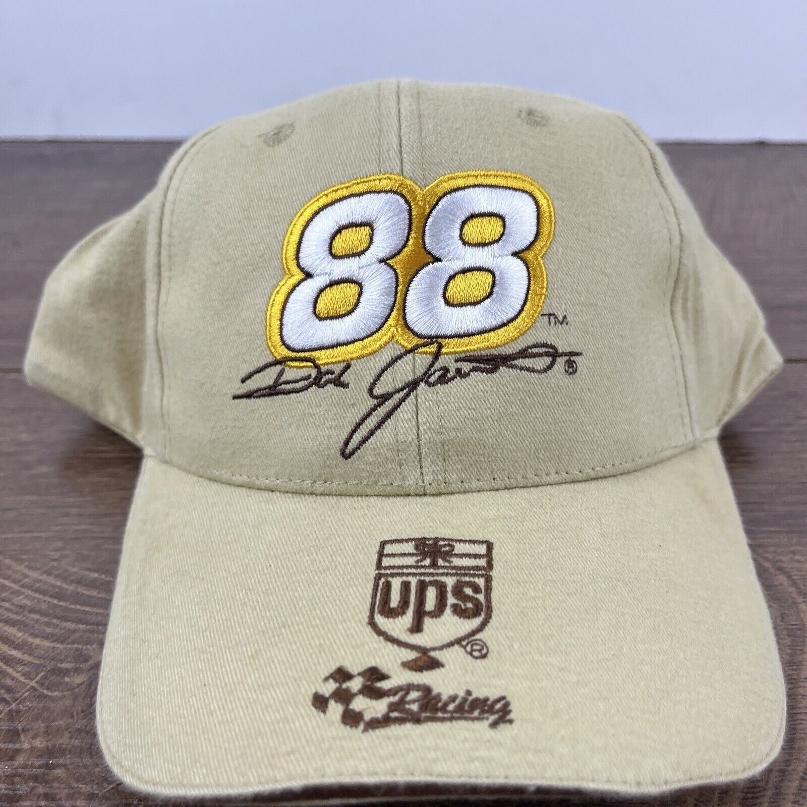 Other Jarrett 88 Car Hat NASCAR 88 Hat Brown Cap Adjustable Brown Size ONE SIZE - 5 Thumbnail