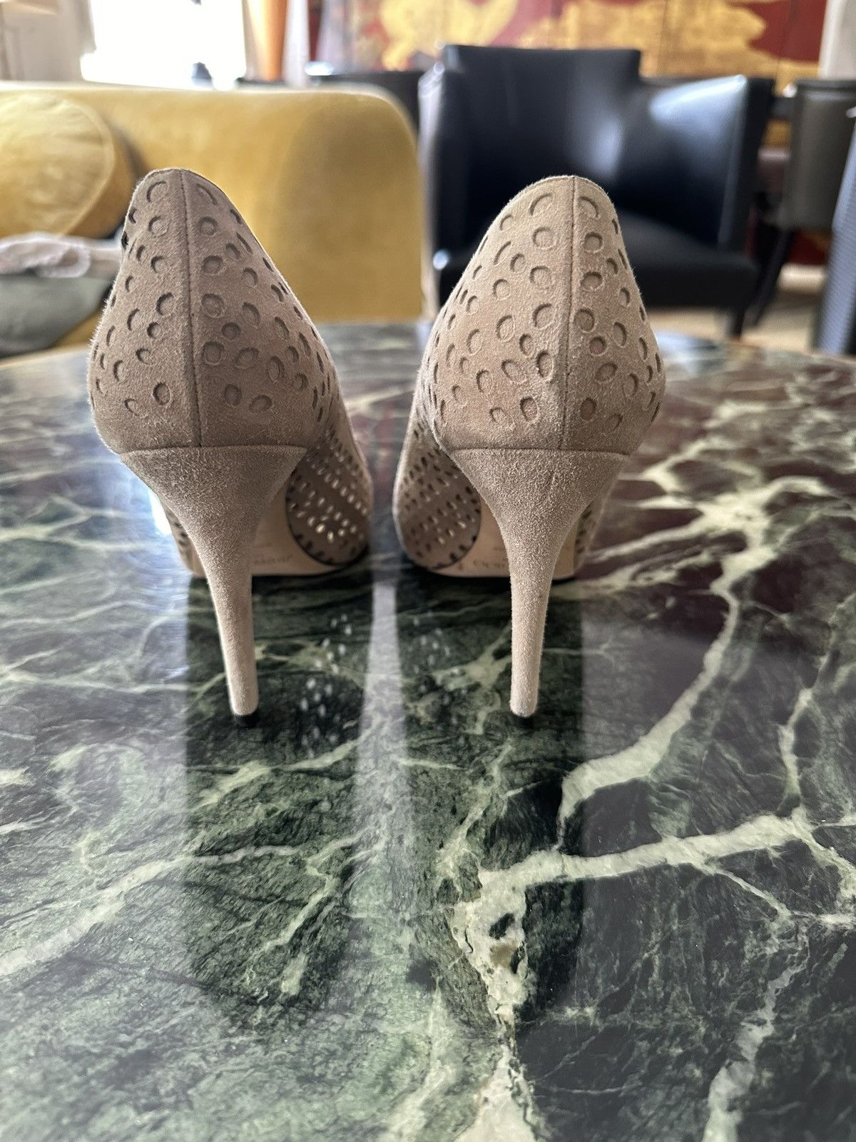 Jimmy Choo Jimmy Choi Heels Size US 7.5 / IT 37.5 - 3 Thumbnail