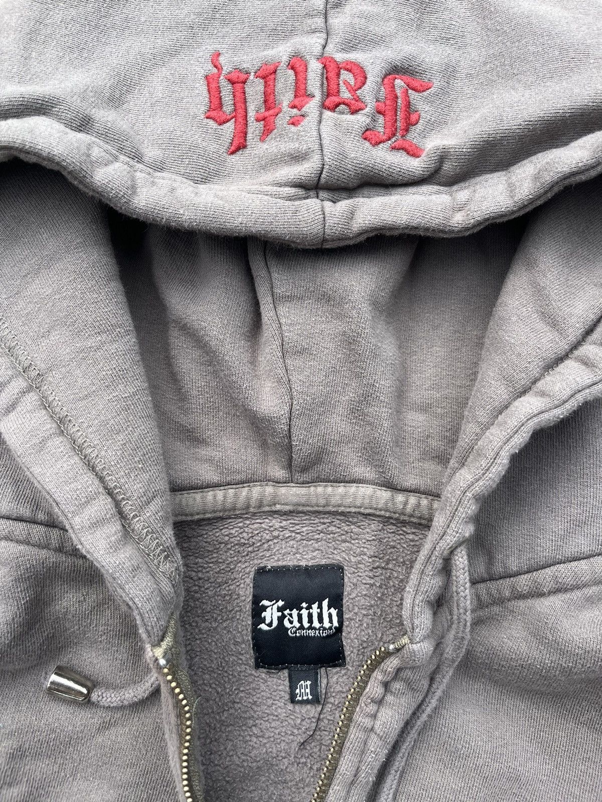 Faith Connexion Vintage Faith Connexion Zip Up Hoodie Jacket Size M / US 6-8 / IT 42-44 - 2 Thumbnail