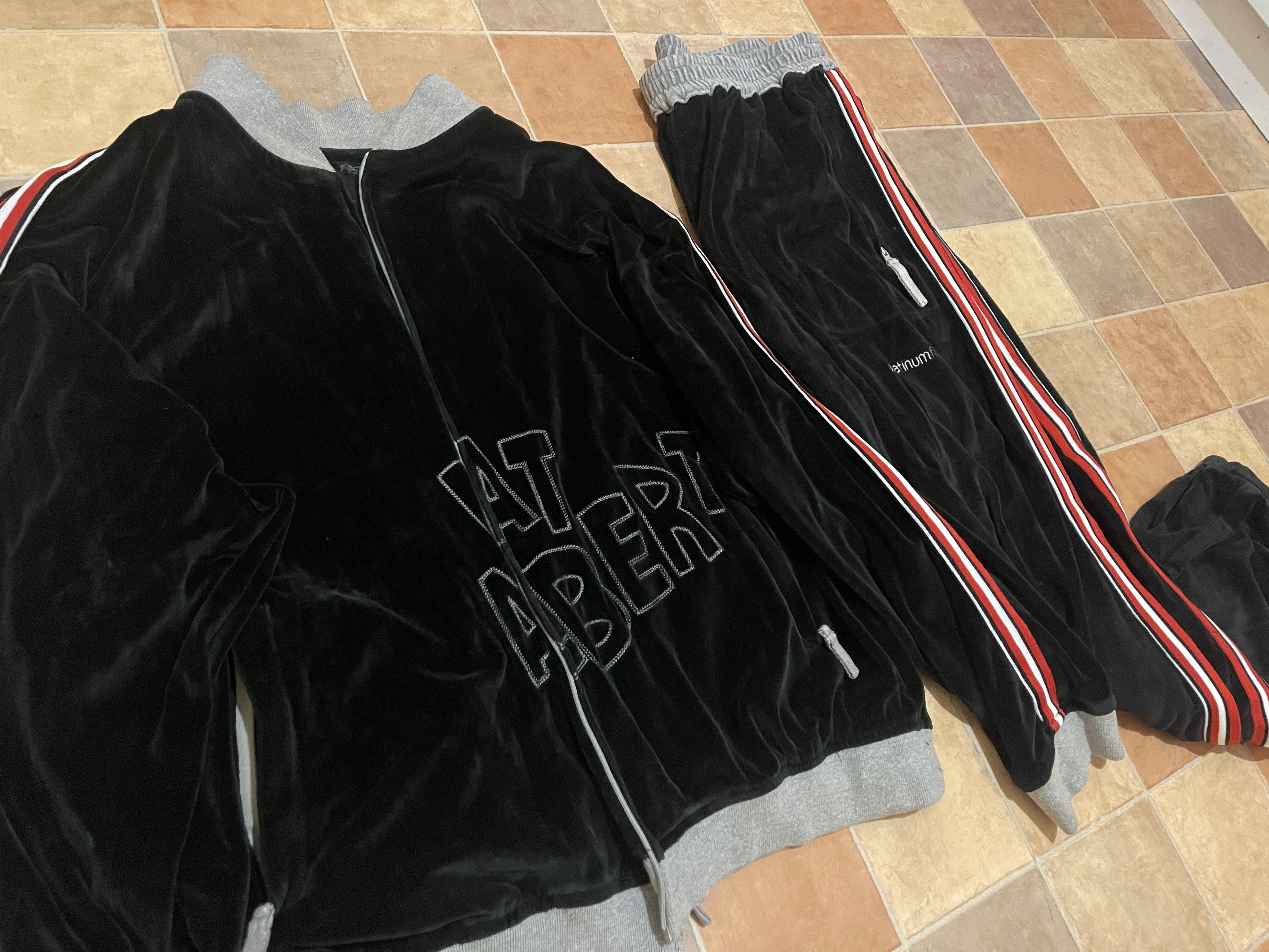 Fubu FUBU tracksuit track suit jacket pants set Fat Albert size L Size US L / EU 52-54 / 3 - 4 Thumbnail