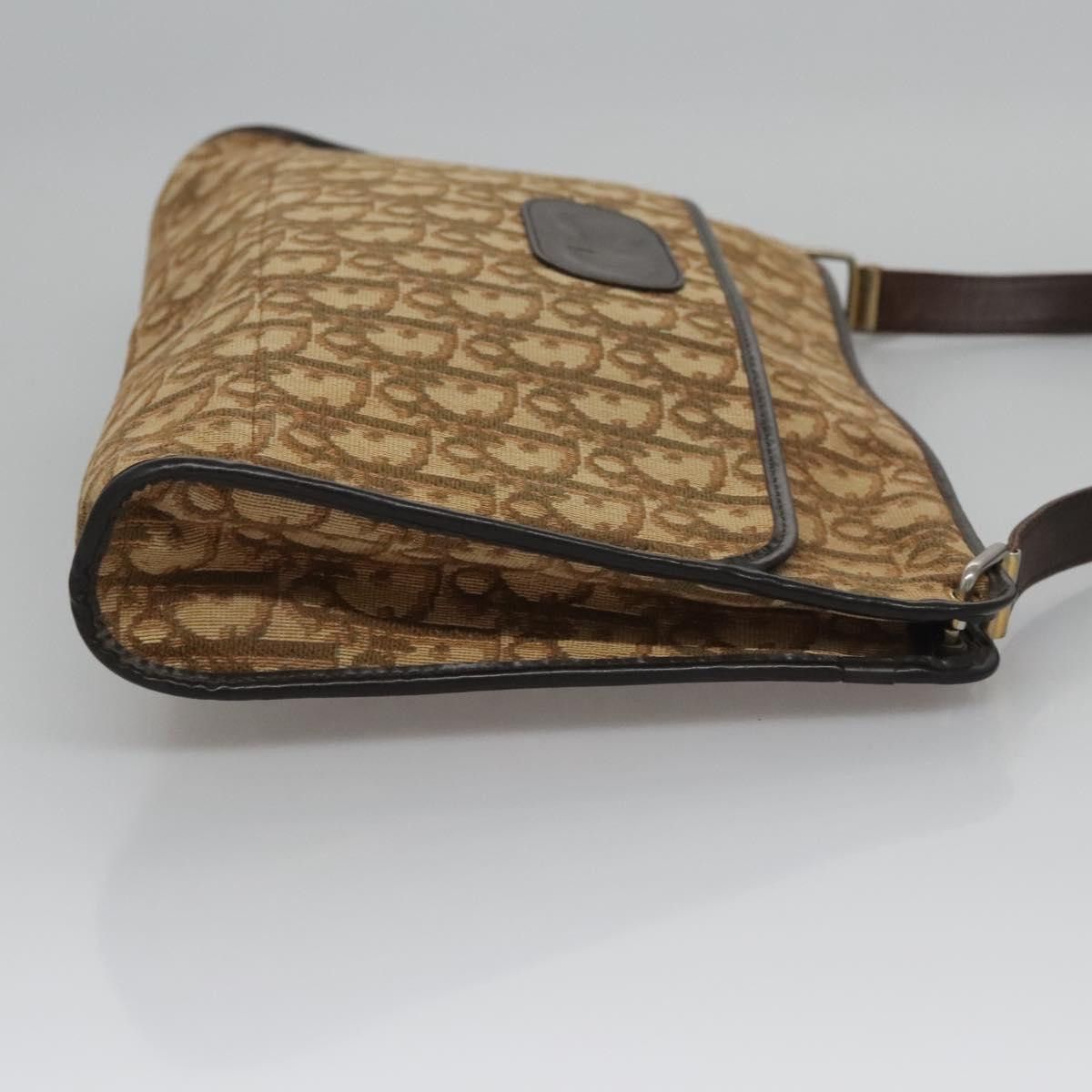 Dior DIOR Trotter Canvas Shoulder Bag Brown Size ONE SIZE - 4 Thumbnail