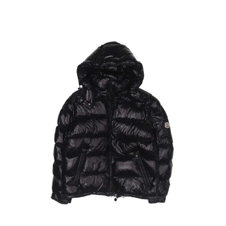 Moncler Moncler Unisex Zip Hooded Black Down Jacket Size US S / EU 44-46 / 1 - 1 Thumbnail