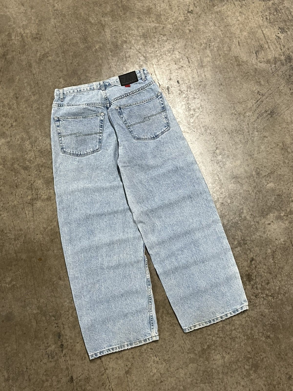 Bugle Boy × Vintage Y2K bugle boy baggy fit wide leg denim skater streetwear Size US 32 / EU 48 - 1 Thumbnail