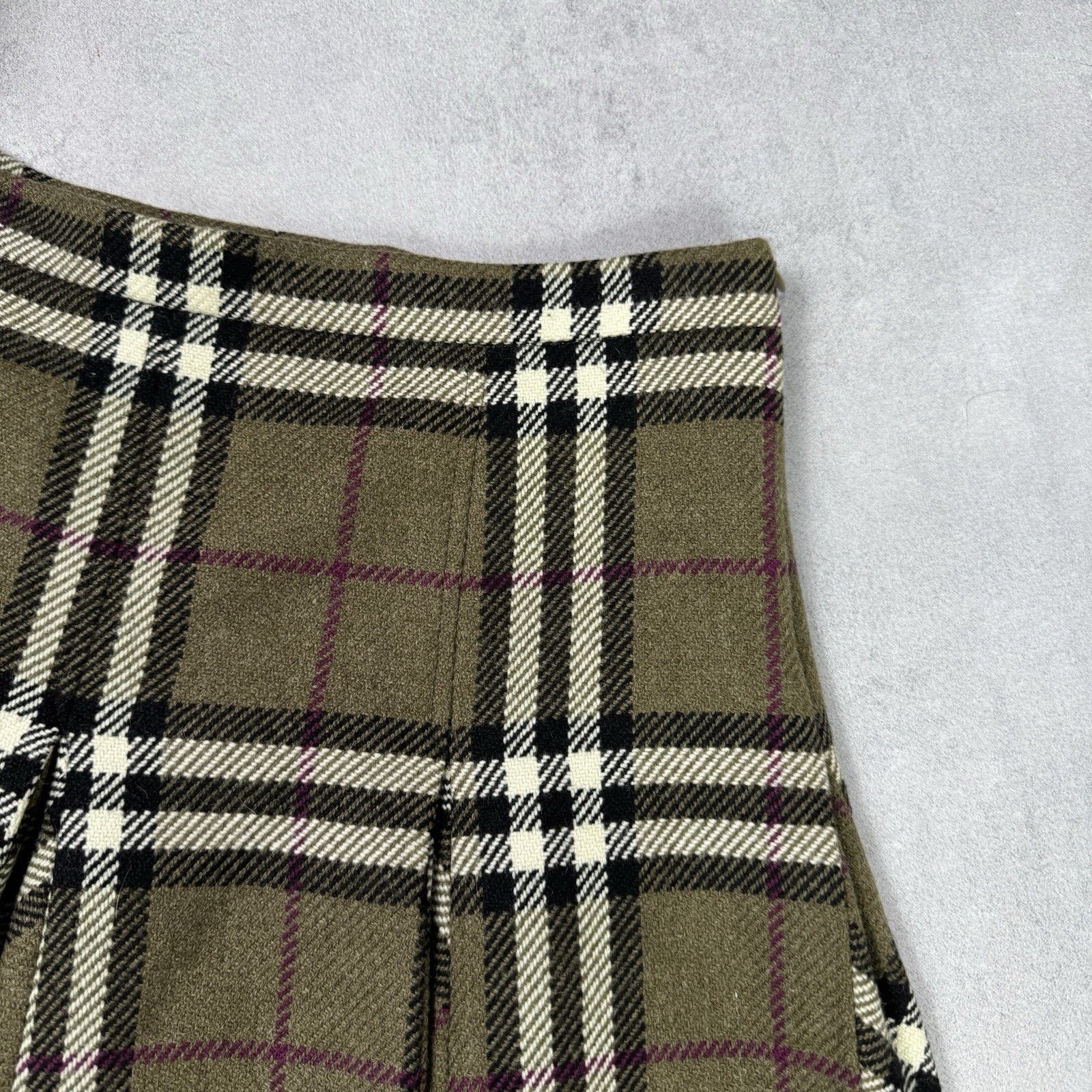 Burberry Burberry London Check Women Midi Skirt Size 31" - 3 Thumbnail