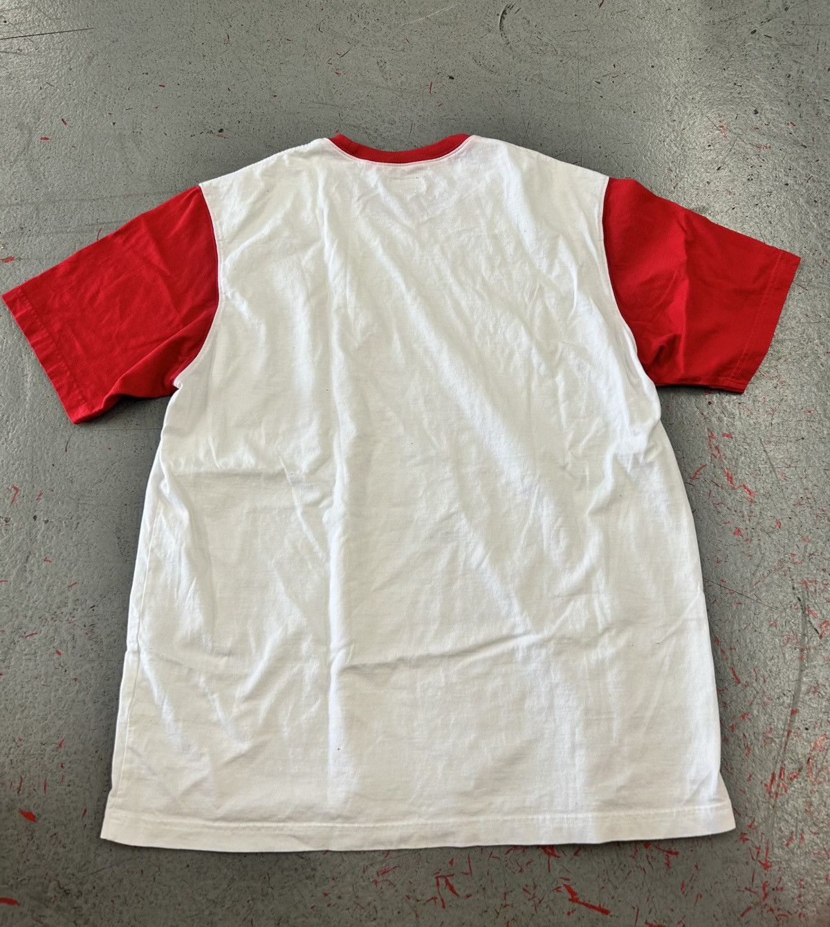 Supreme SUPREME Bevel Text Ringer T Shirt Size Large Size US L / EU 52-54 / 3 - 3 Thumbnail