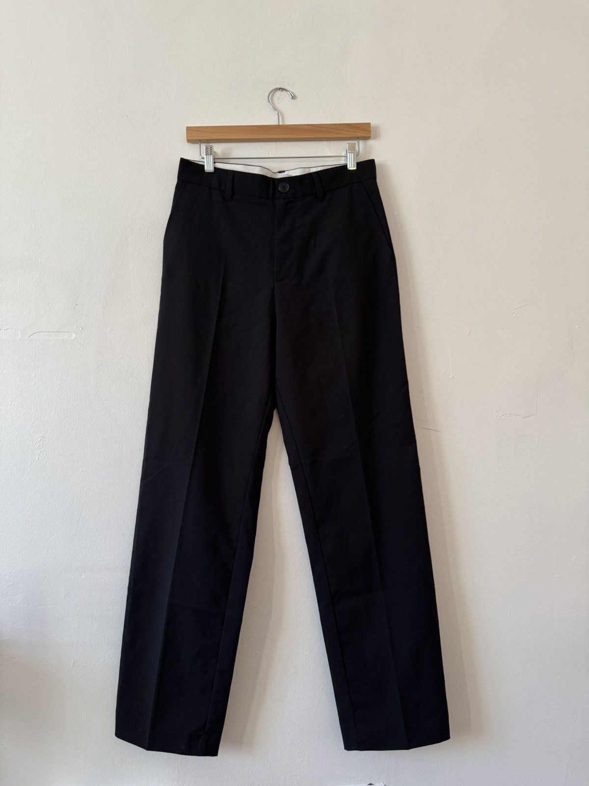 Weekday Weekday black wide leg trousers Size US 30 / EU 46 - 1 Thumbnail