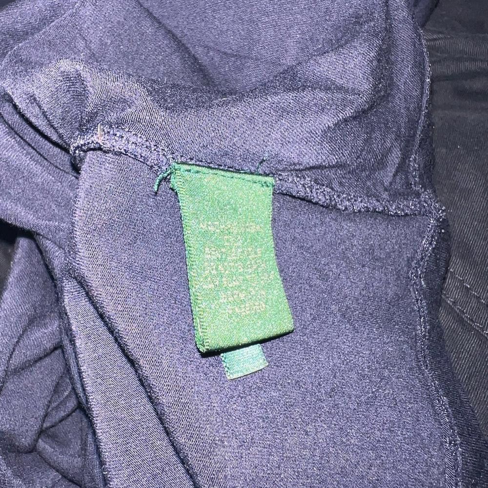Lauren Ralph Lauren LAUREN by RALPH LAUREN XS BLUE SHORT SLEEVE SHIRT Size XS / US 0-2 / IT 36-38 - 4 Thumbnail