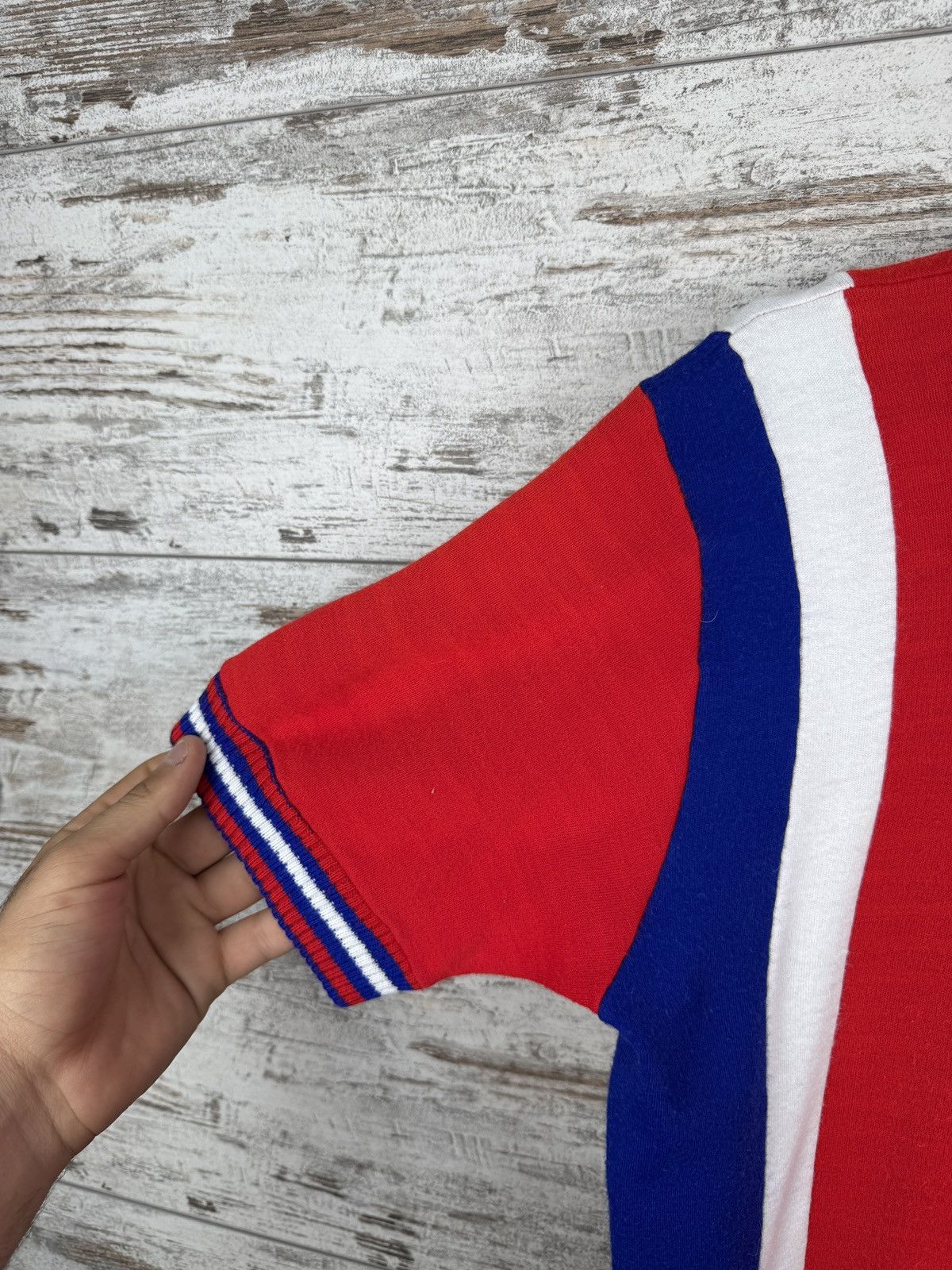 Vintage 70s Audax UK Vintage Wool Cycling Jersey T-shirt tee mens Size US L / EU 52-54 / 3 - 5 Thumbnail