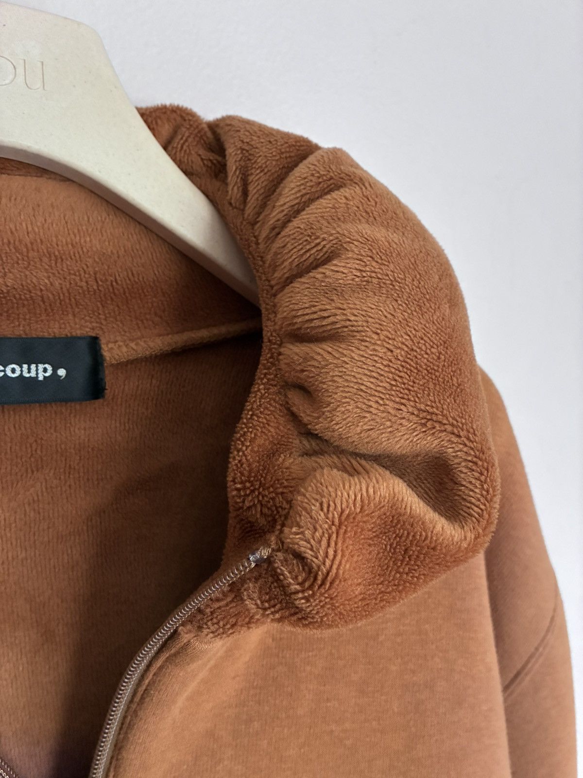 mercibeaucoup MERCIBEAUCOUP Puffy Pillow Collar Couble Zip Sweatshirt Size US L / EU 52-54 / 3 - 22 Thumbnail