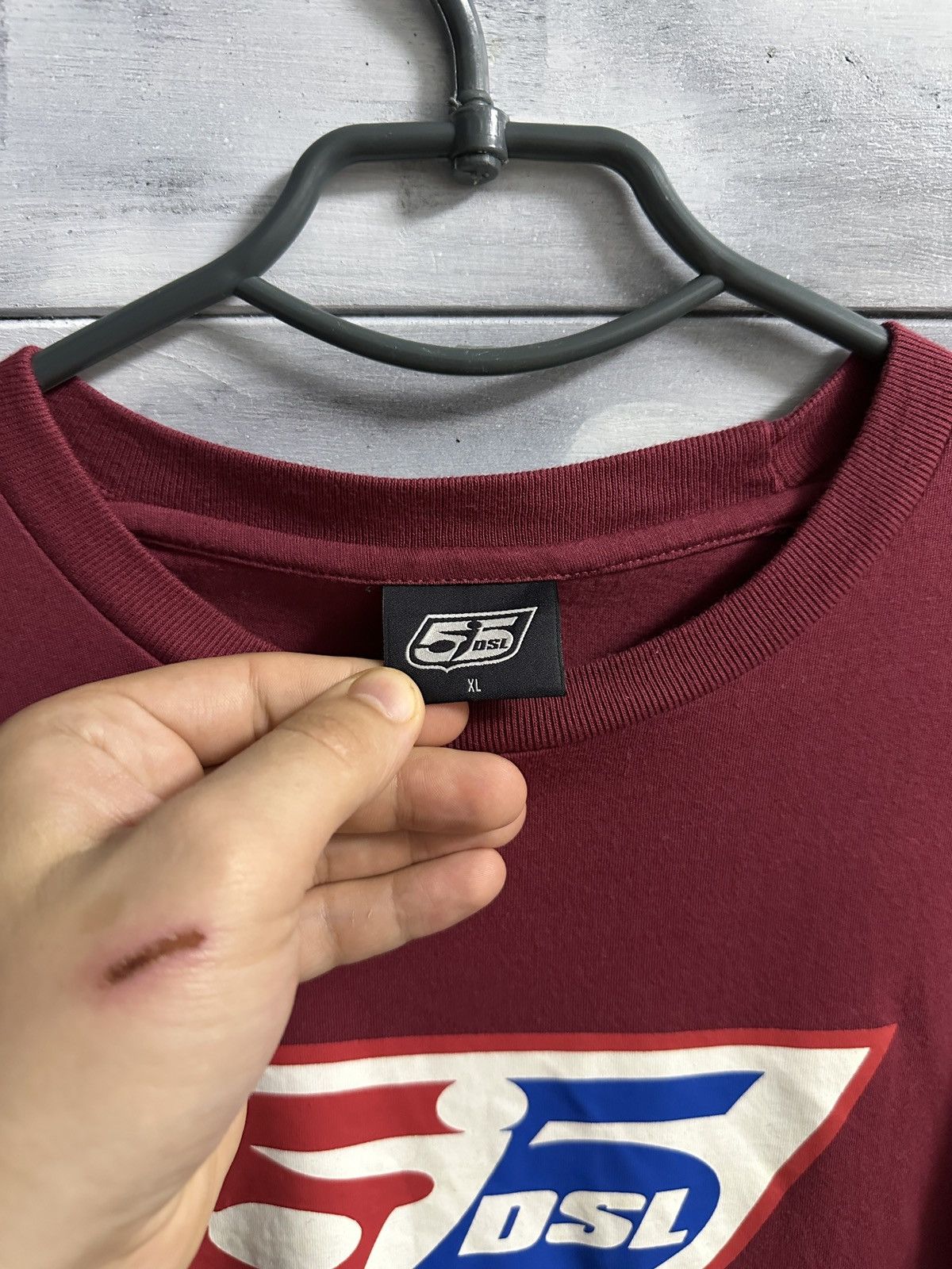 55DSL Luxury Long-Sleeve 55DSL Diesel Big Centr Logo Size US XL / EU 56 / 4 - 8 Thumbnail