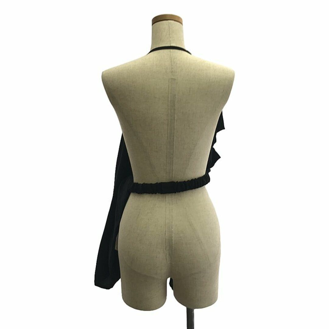 Yohji Yamamoto Yohji Yamamoto Femme - Silk Asymmetric Draped Top Size XS / US 0-2 / IT 36-38 - 2 Thumbnail
